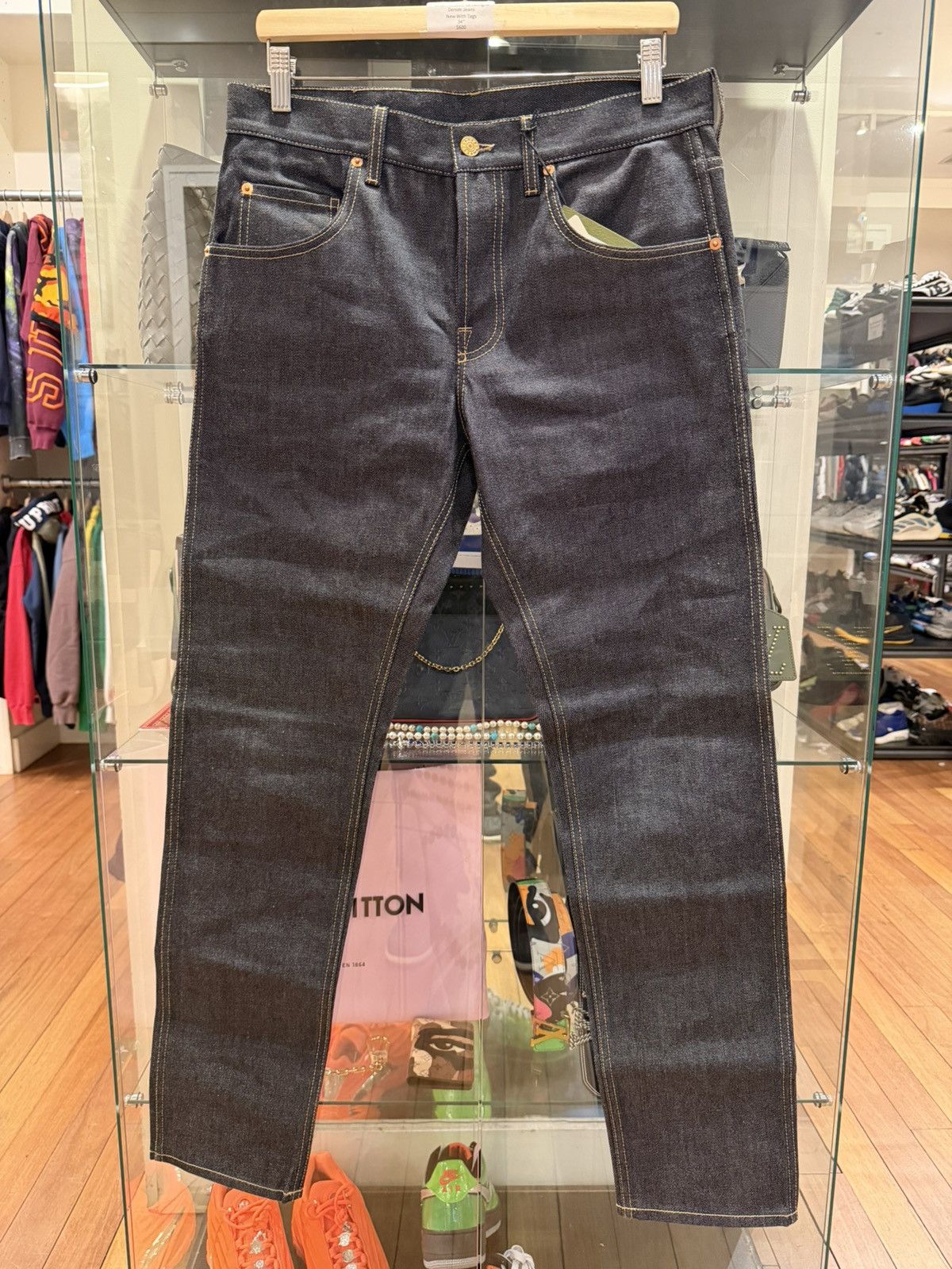 Gucci Gucci Horsebjt La Famiglia Denim Jeans Size US 34 / EU 50 - 1 Thumbnail