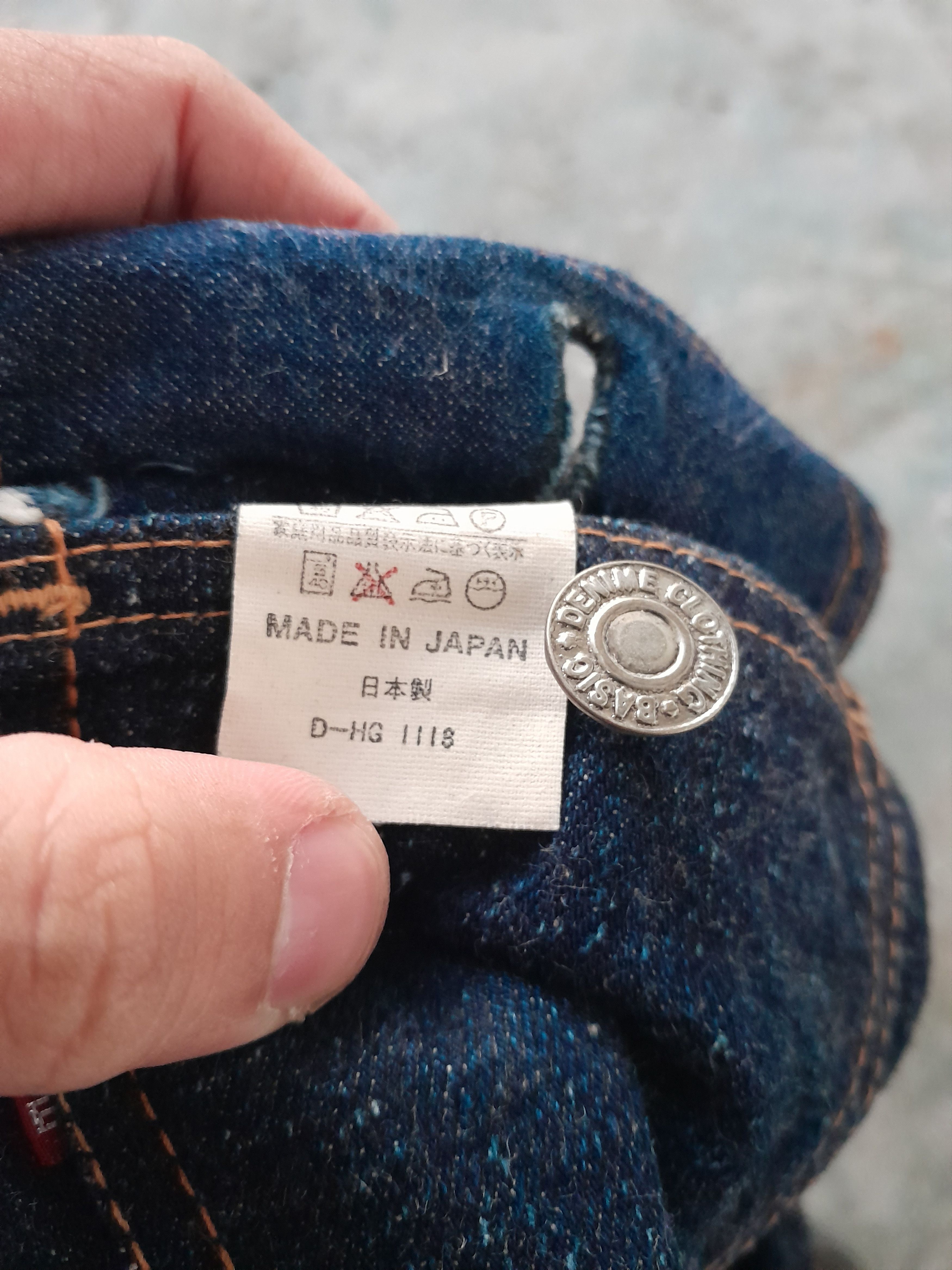 Denime DENIME JAPAN SELVEDGE DOUBLE POCKET DENIM JACKET (B61) Size US M / EU 48-50 / 2 - 9 Thumbnail