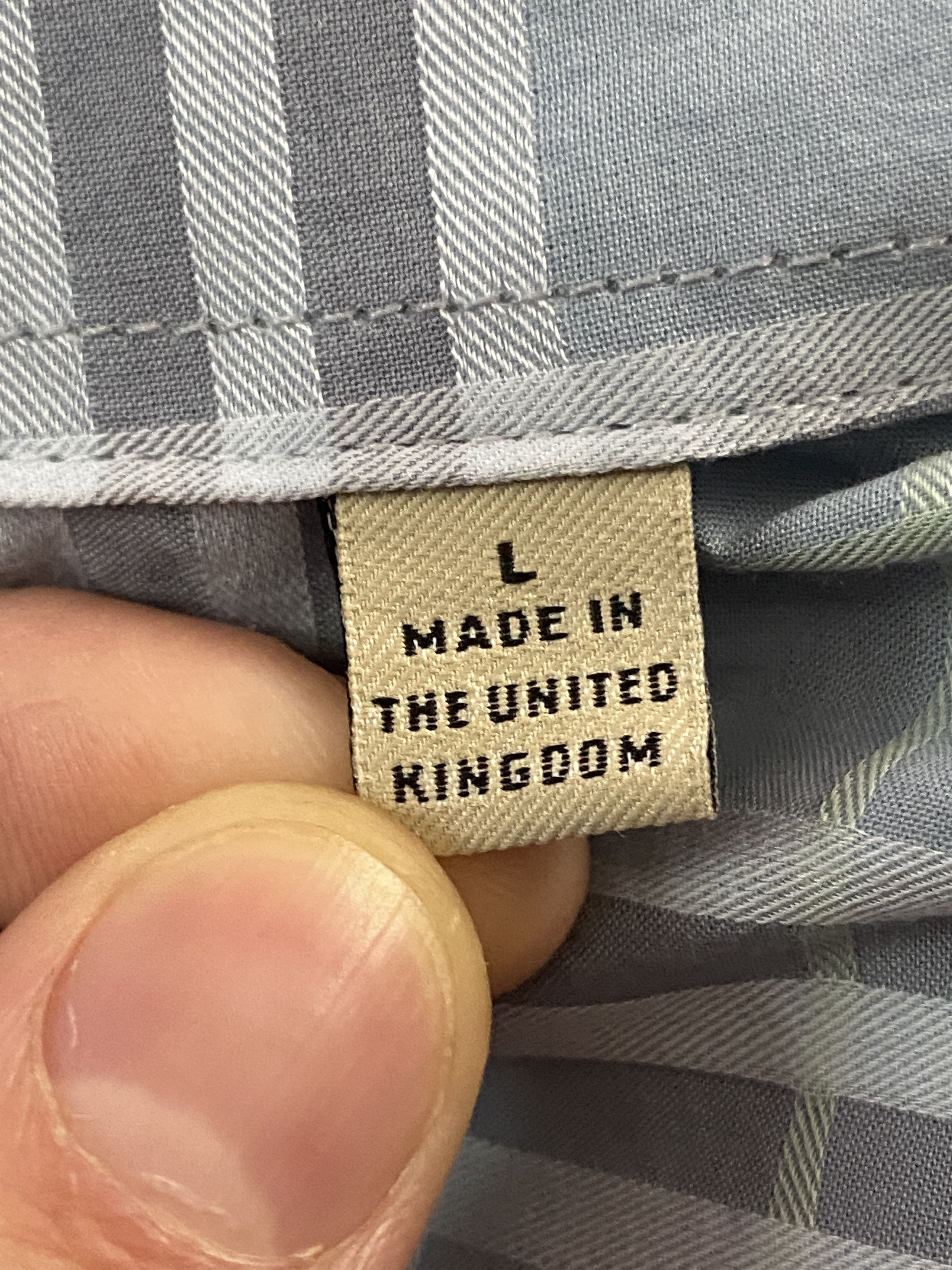 Burberry Burberry Men's Nova Check Short Sleeve Shirt - L Size US L / EU 52-54 / 3 - 7 Thumbnail