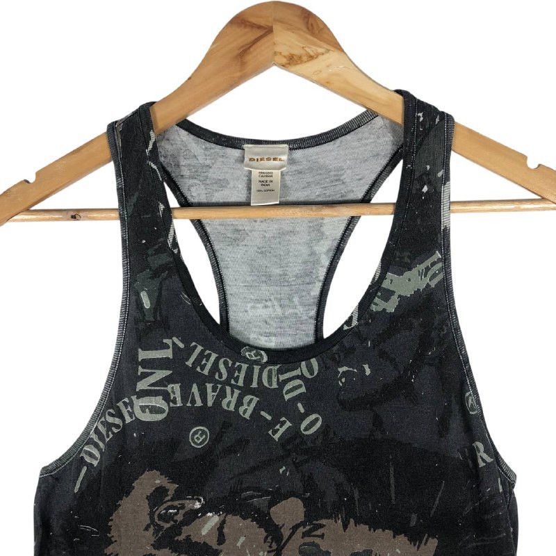 Diesel Vintage Diesel Mohawk tank top Full Print Size US XS / EU 42 / 0 - 2 Thumbnail