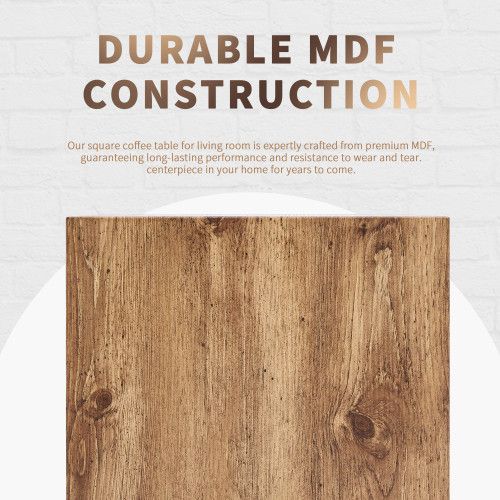 Designer × Homemade Square Stool & Coffee Tables,15.7 Inch sofa End Table, Mid C Size US L / EU 52-54 / 3 - 5 Thumbnail