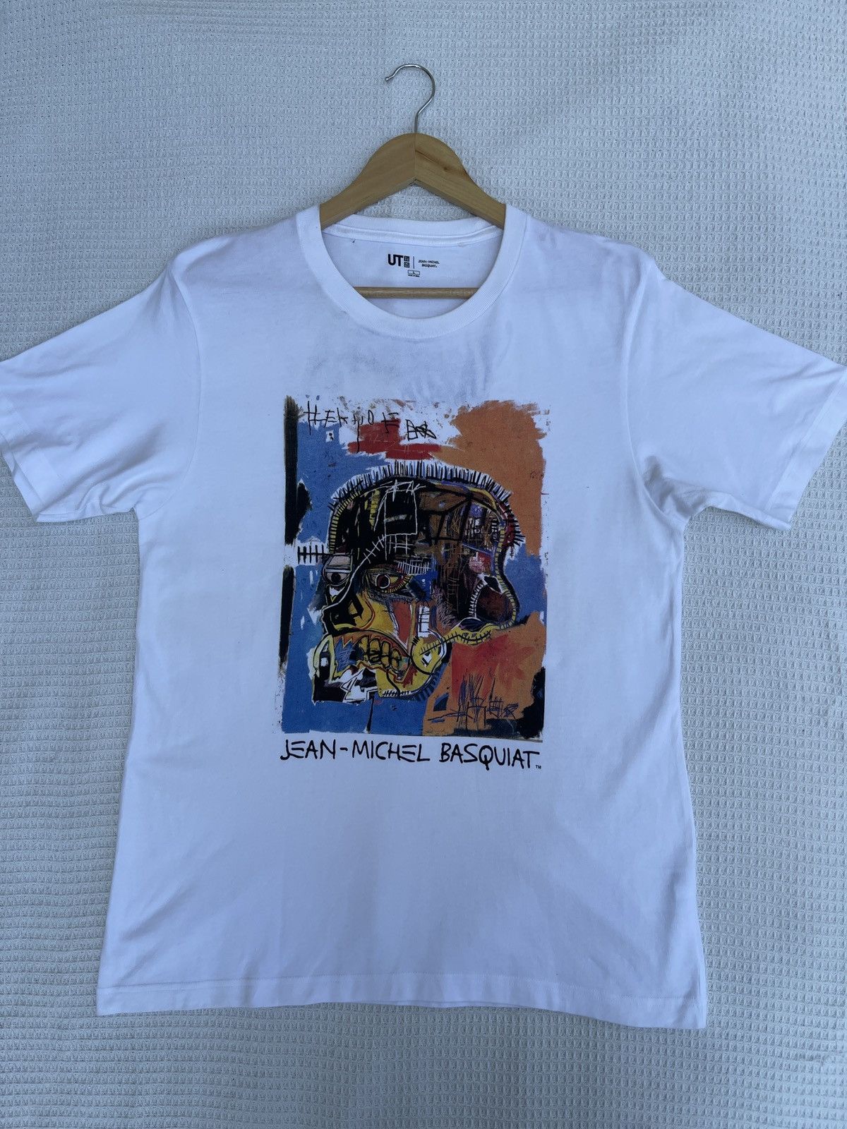 Jean-Michel Basquiat Rare🔥Vintage Art JEAN MICHEL BASQUIAT Uniqlo Tee Size US L / EU 52-54 / 3 - 5 Thumbnail