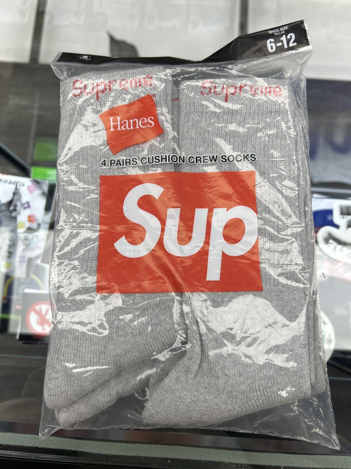 Hanes × Supreme Supreme x Hanes socks Size ONE SIZE - 1 Thumbnail
