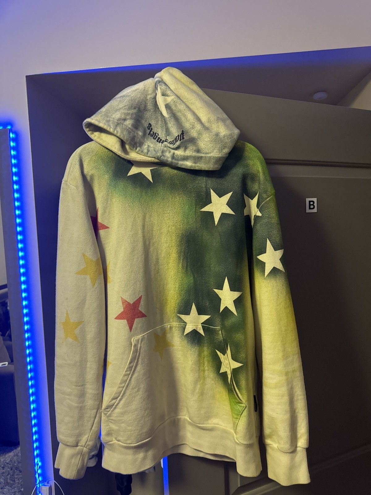 Palm Angels Palm Angels star print hoodie Size US M / EU 48-50 / 2 - 1 Thumbnail