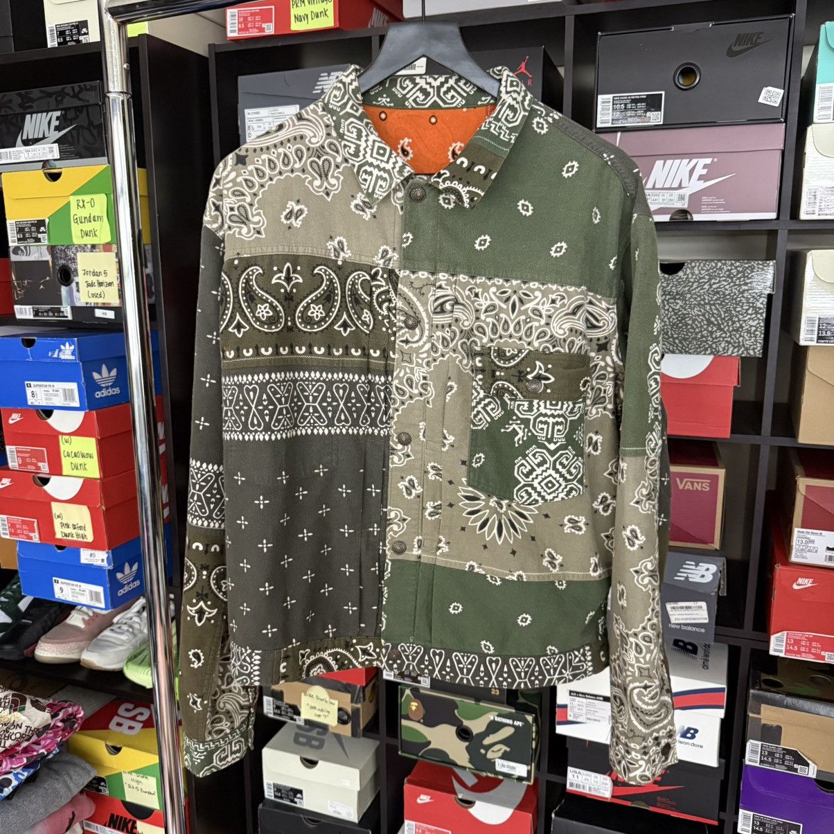 Kapital Kapital Flannel Reversible Bandana 1st Jacket Size US L / EU 52-54 / 3 - 1 Thumbnail
