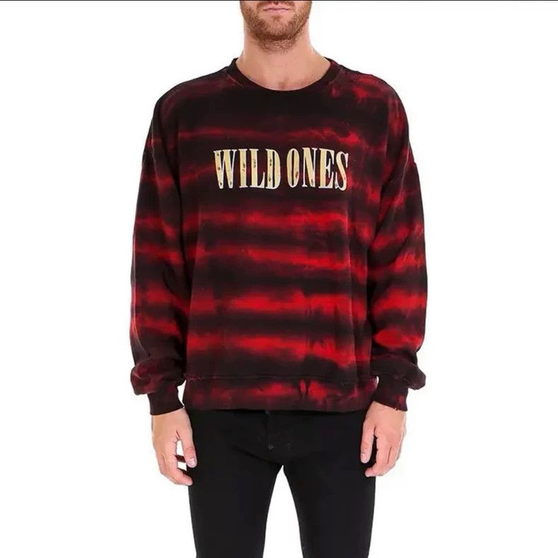 Amiri Amiri 18AW Wild Ones tie-dyed sweatshirt Size US XS / EU 42 / 0 - 8 Thumbnail