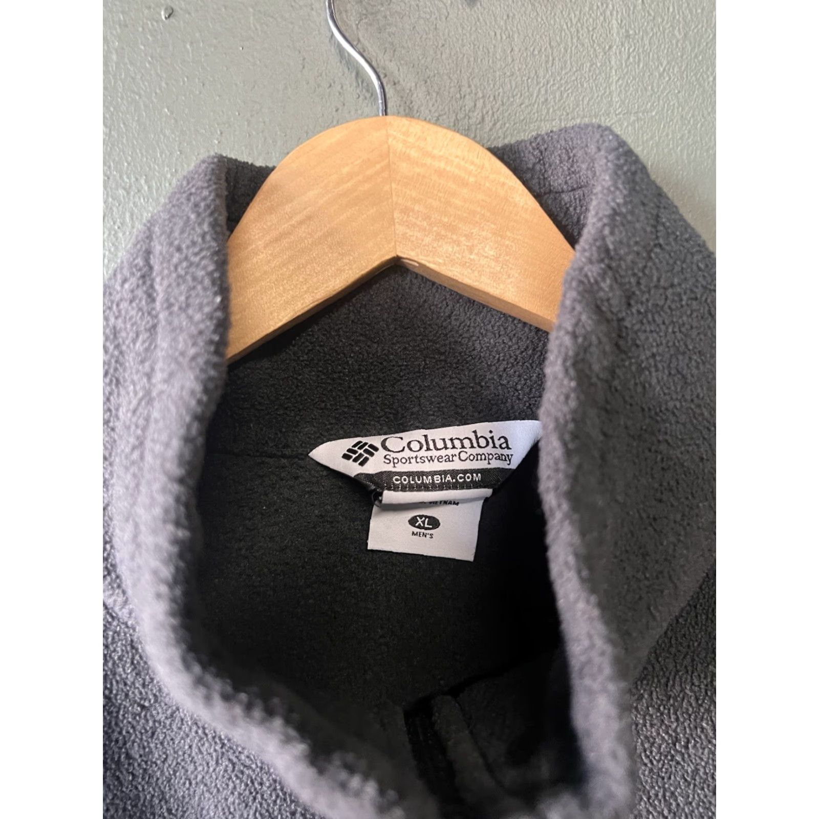 Vintage Columbia Fleece Sweatshirt XL Zip Up Black Mens Size US XL / EU 56 / 4 - 3 Thumbnail