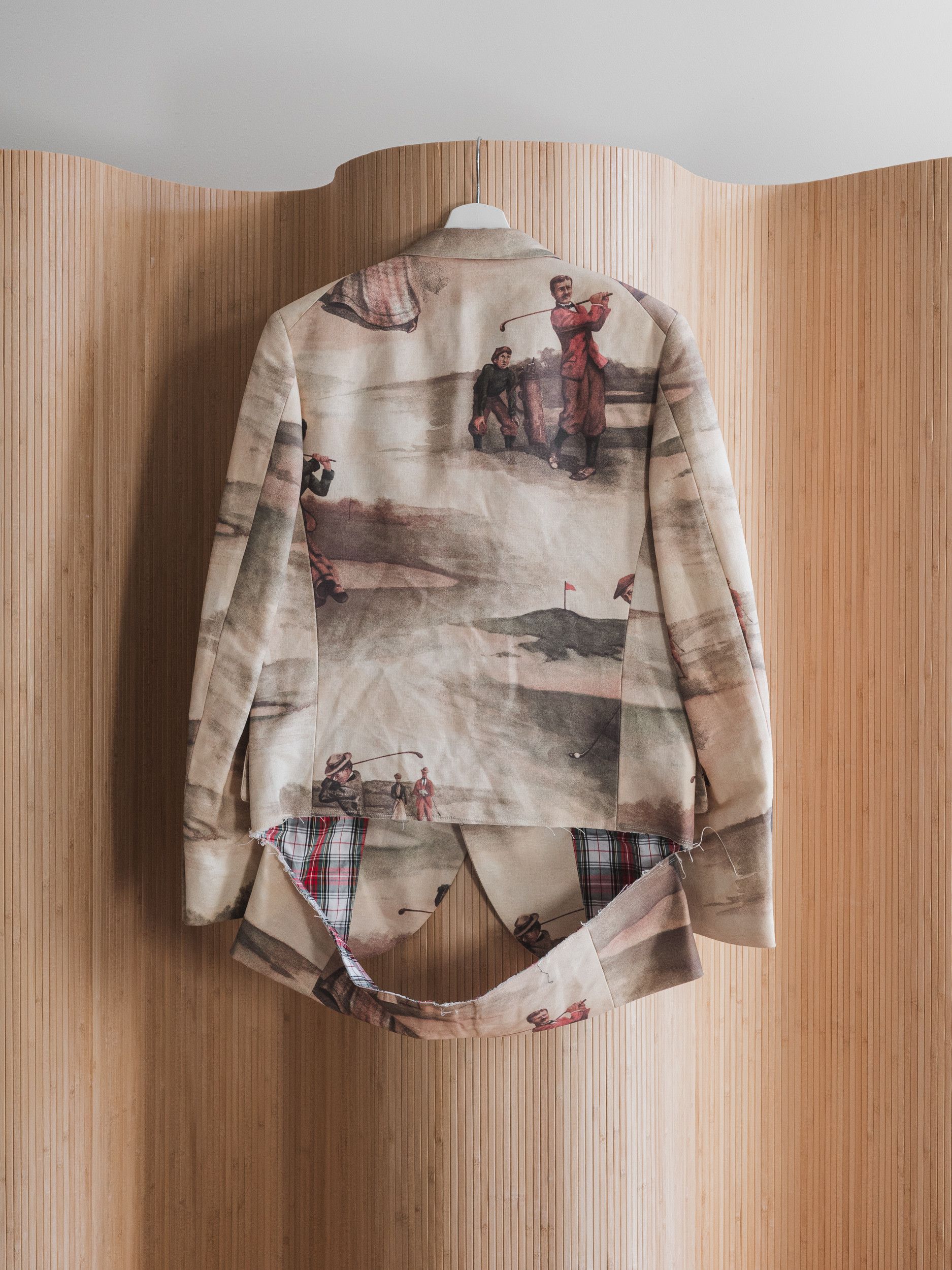 Comme des Garcons Homme Plus SS16 'Golf' Blazer Size 38R - 2 Thumbnail
