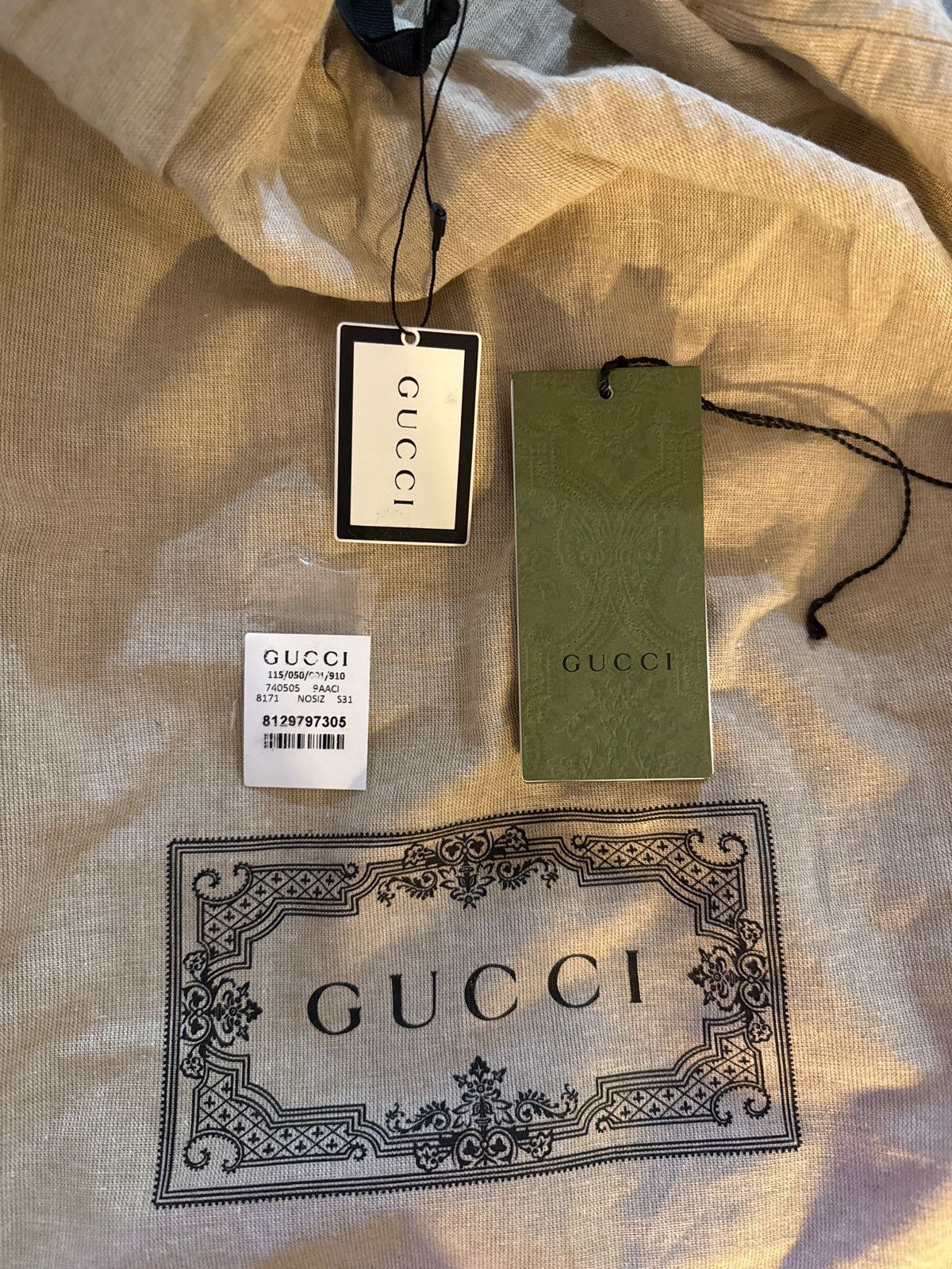 Gucci Gucci Beige Coated Canvas XFPM Beauty Case Size ONE SIZE - 16 Thumbnail