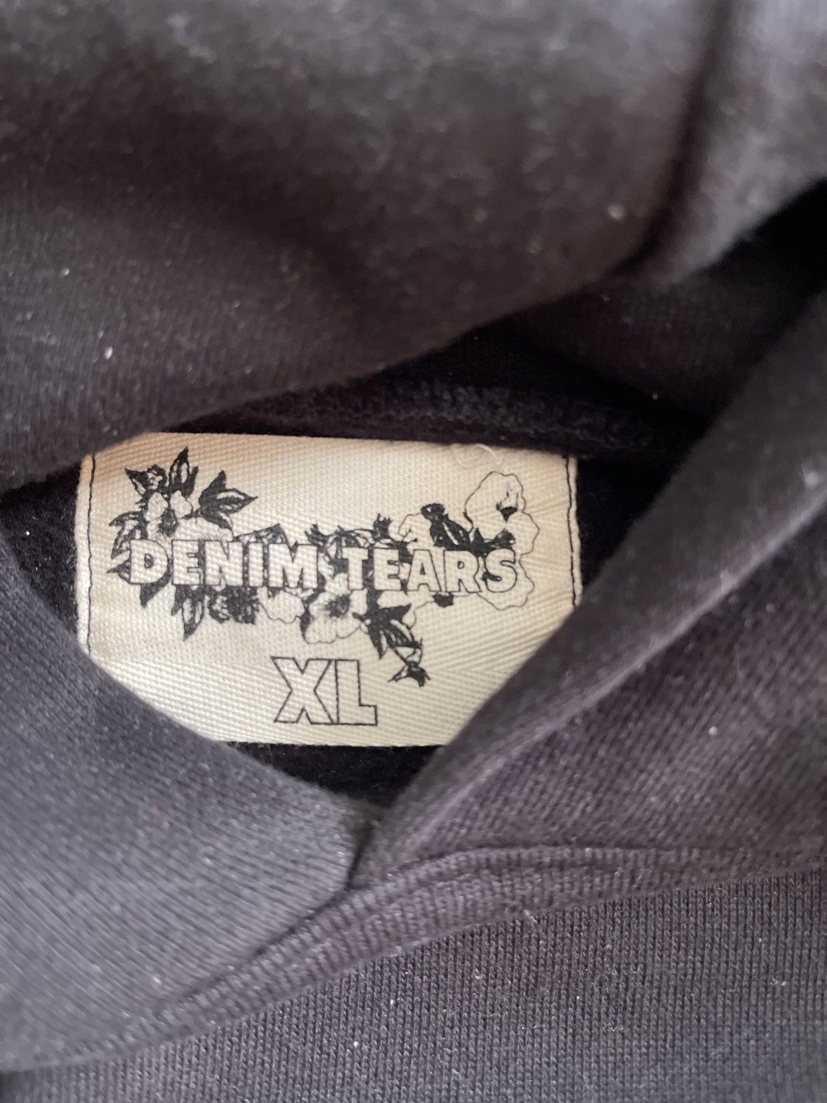 DENIM TEARS Black Seminole Hoodie Size US XL / EU 56 / 4 - 2 Thumbnail