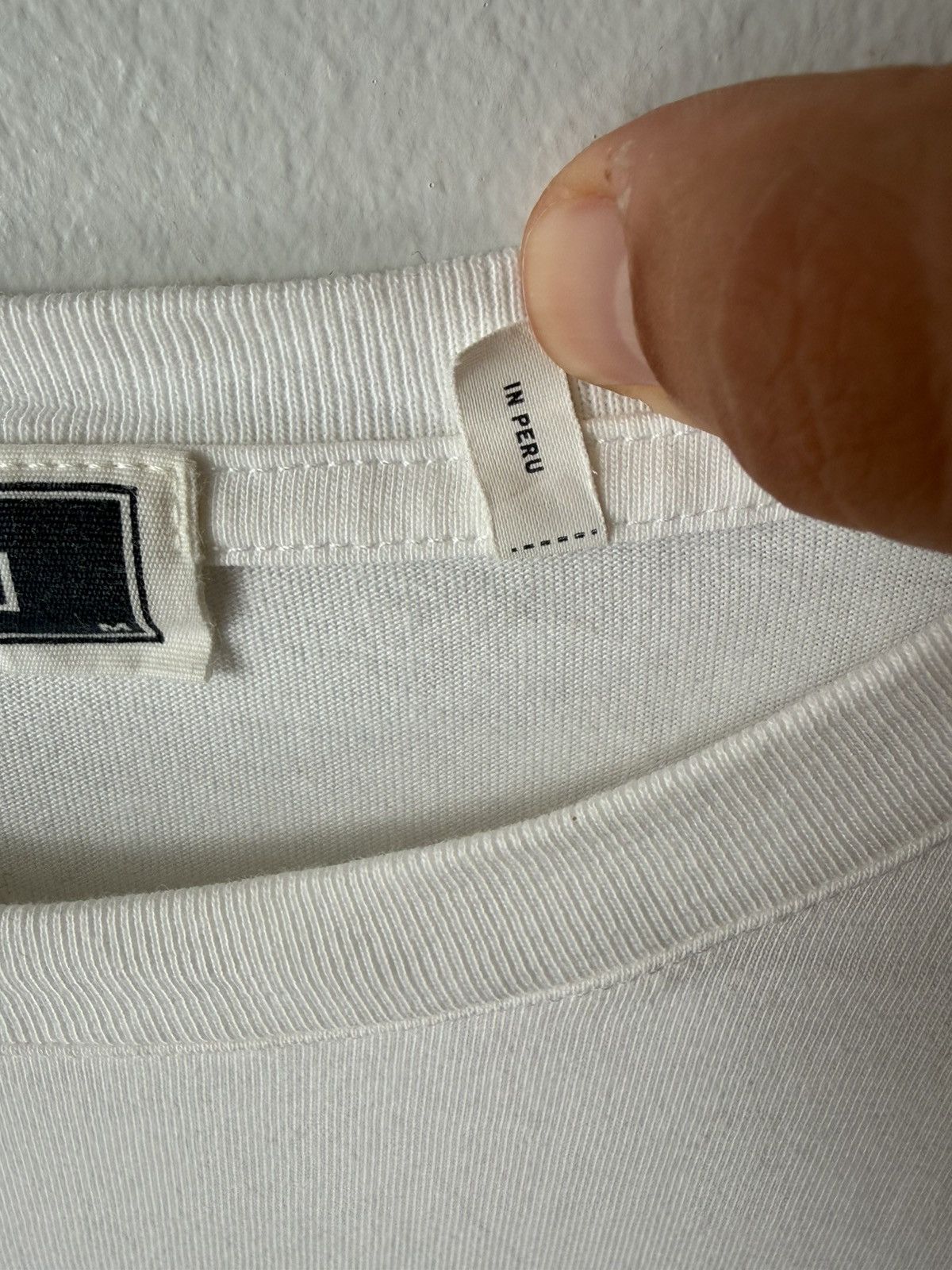 Kith Kith One World L/S White Tee Size US L / EU 52-54 / 3 - 6 Thumbnail