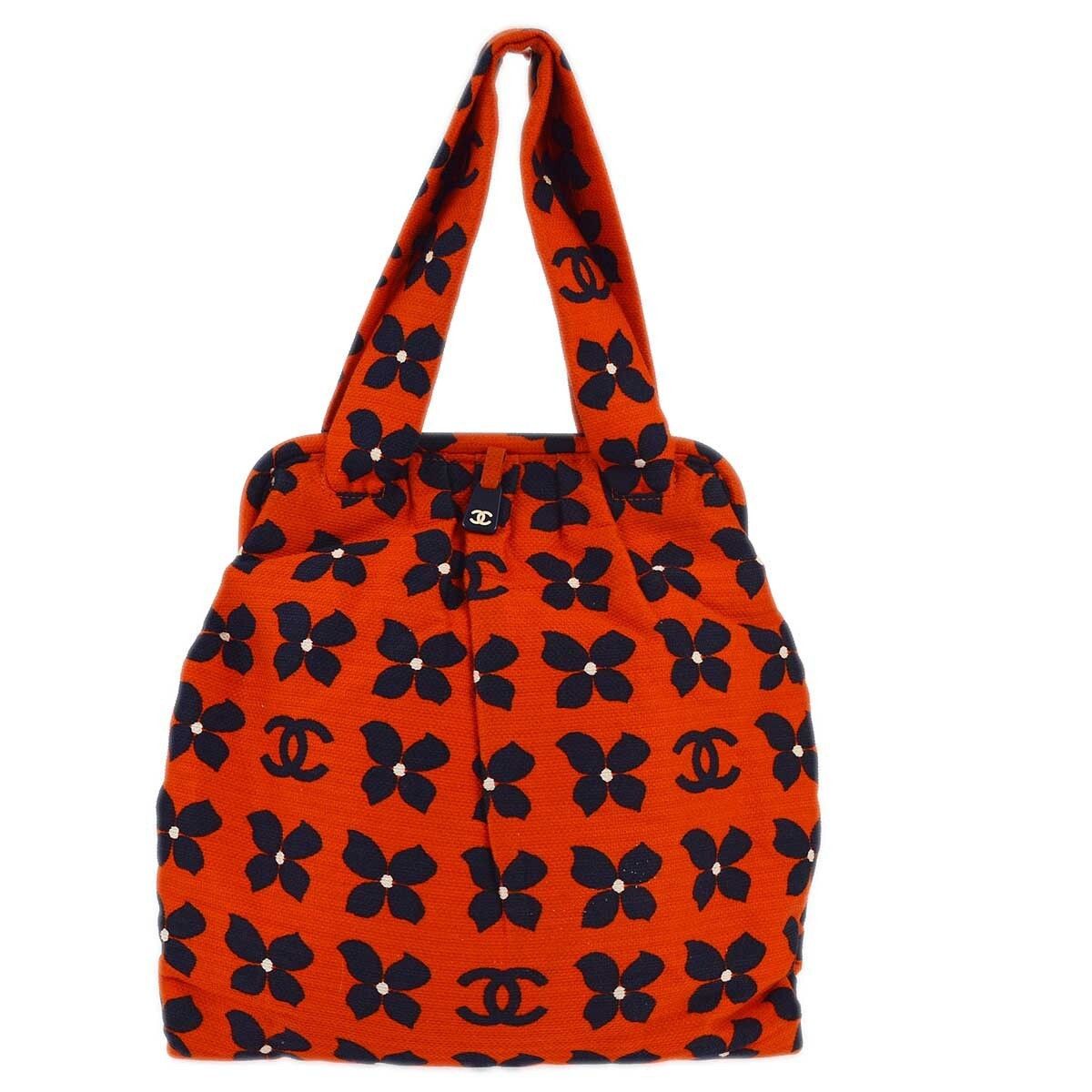 Chanel Chanel Vintage Frame Shoulder Bag Printed Canvas Size ONE SIZE - 1 Thumbnail