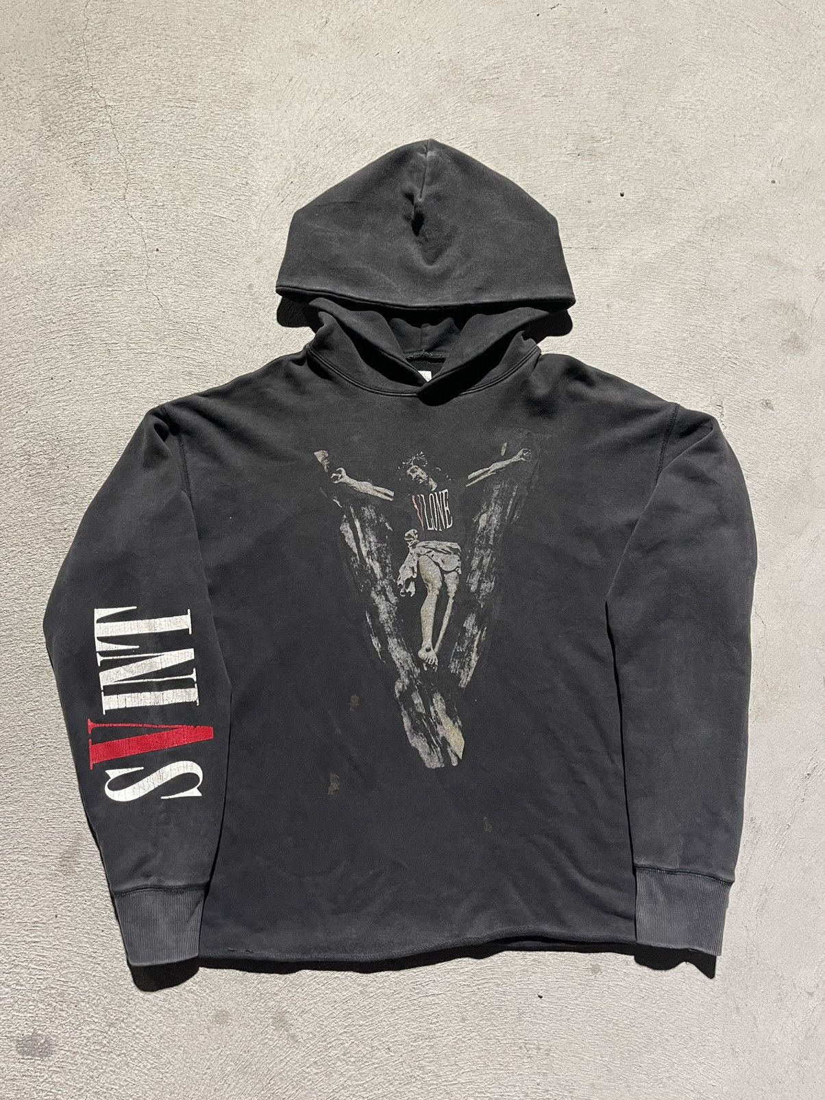 Vlone Saint Michael X Vlone Jesus Hoodie | Grailed