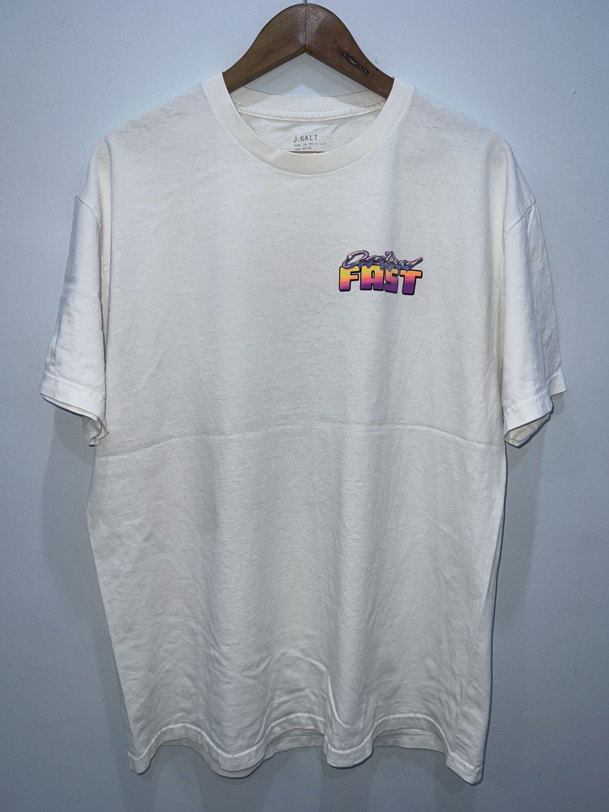 Other Brandy Melville Rita Off Road Fast Oversized Graphic Tee Size US L / EU 52-54 / 3 - 2 Thumbnail
