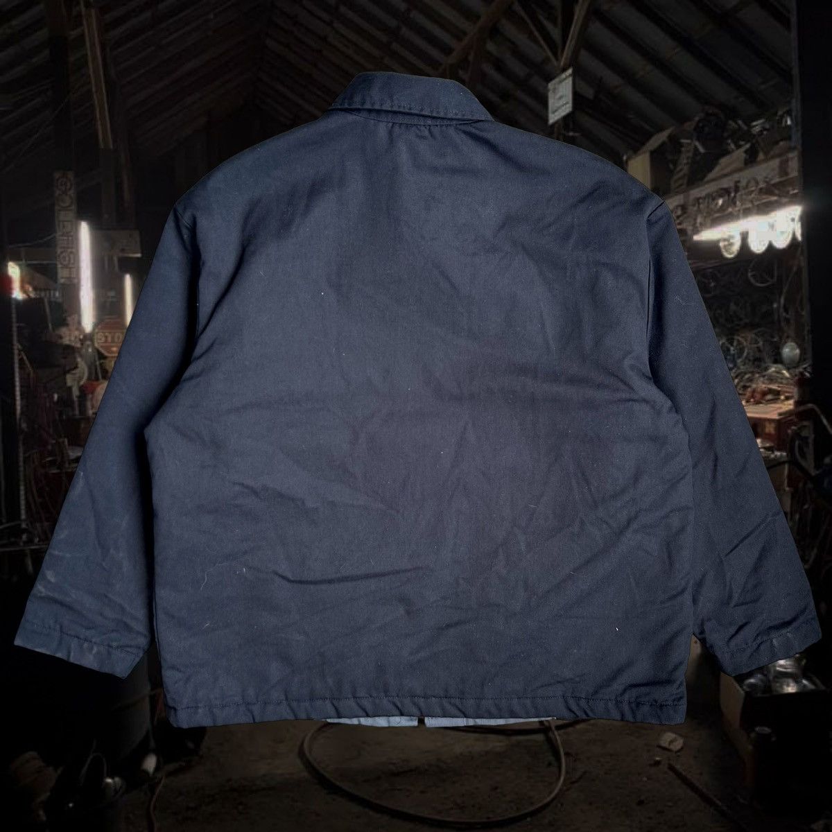 Dickies × Vintage 2000s Dickies Grey and Black Workwear Lightweight Jacket XL. Size US XL / EU 56 / 4 - 2 Thumbnail