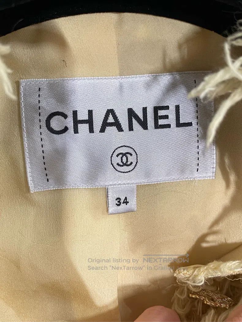 Chanel Chanel 21-year-old yellow streamer jacket Size XXS / US 00 / IT 34 - 3 Thumbnail