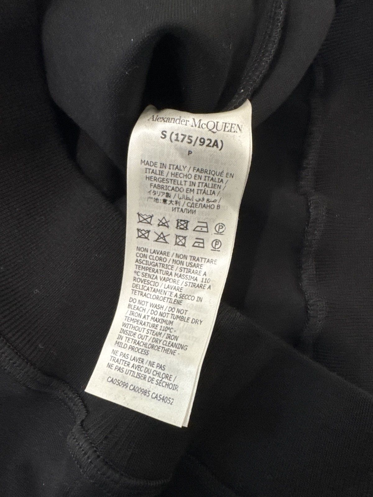 Alexander McQueen Alexander McQueen PRT Panel Sweatshirt Size S Size US S / EU 44-46 / 1 - 3 Thumbnail
