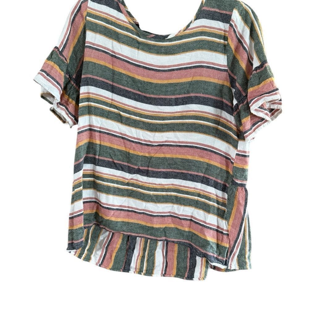 Other Striped Multicolor Women's Top Size L / US 10 / IT 46 - 1 Thumbnail