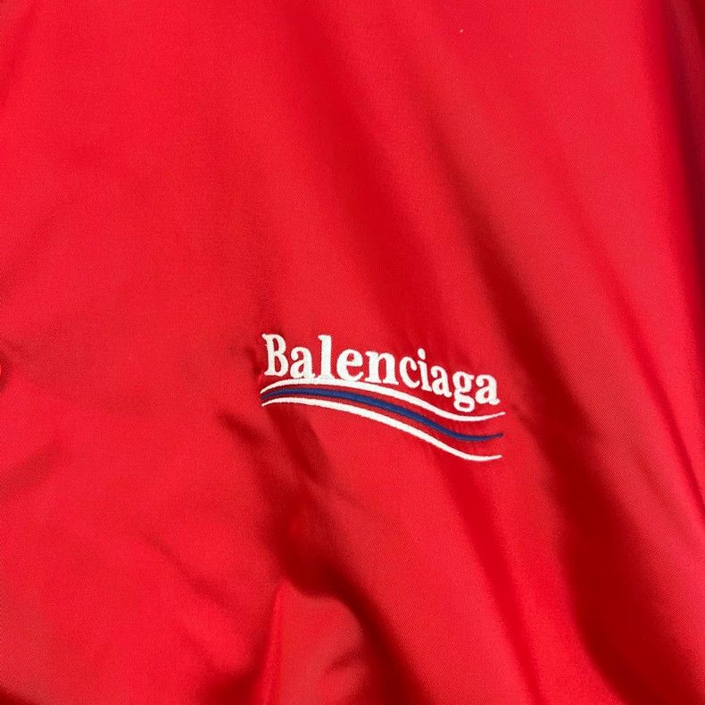 Balenciaga Balenciaga Front and Back Embroidered Cola Letter Logo Fli Size US XS / EU 42 / 0 - 7 Thumbnail