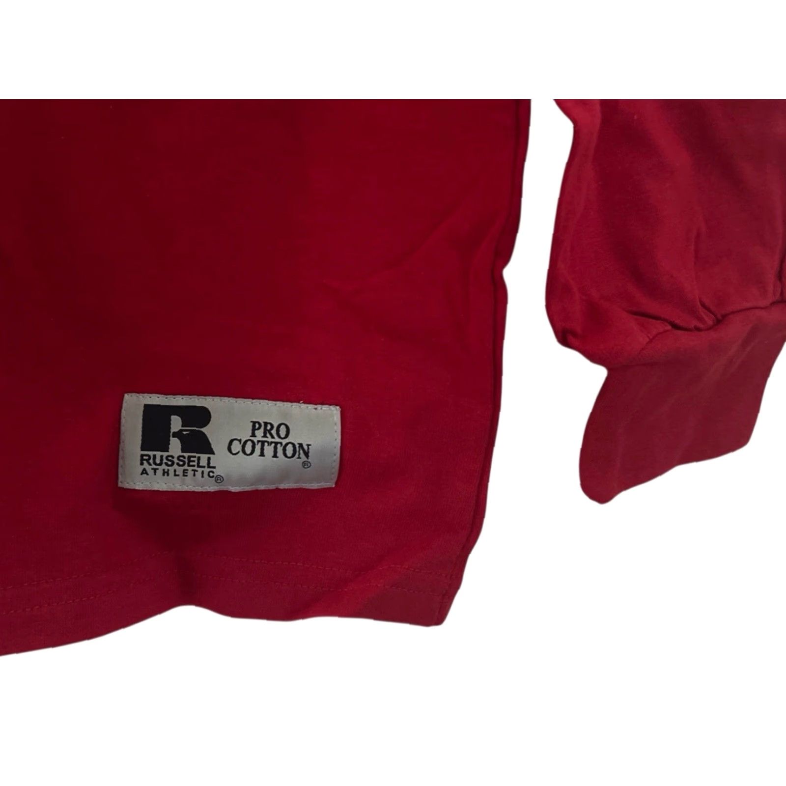 Russell Athletic VINTAGE Russell Athletic Pro Cotton Mock Neck Shirt Mens XL NOS NWT 90s Red Cotton Mock Neck Shirt Mens XL 90s Russell Athletic Pro Cotton Nokia? Size US XL / EU 56 / 4 - 5 Thumbnail