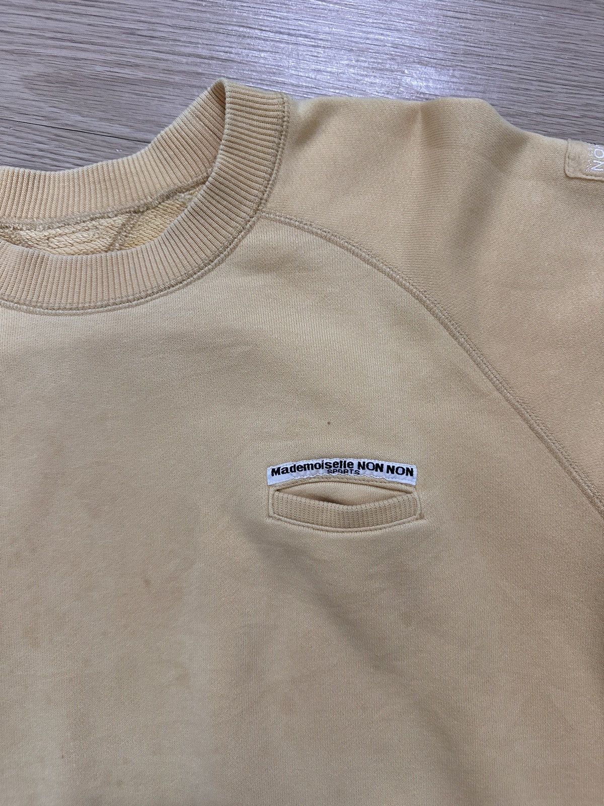 Issey Miyake × Mademoiselle Non Non × Vintage Rare Vintage Mademoiselle Non Non by Issey Miyake Sweatshirt Size US S / EU 44-46 / 1 - 4 Thumbnail