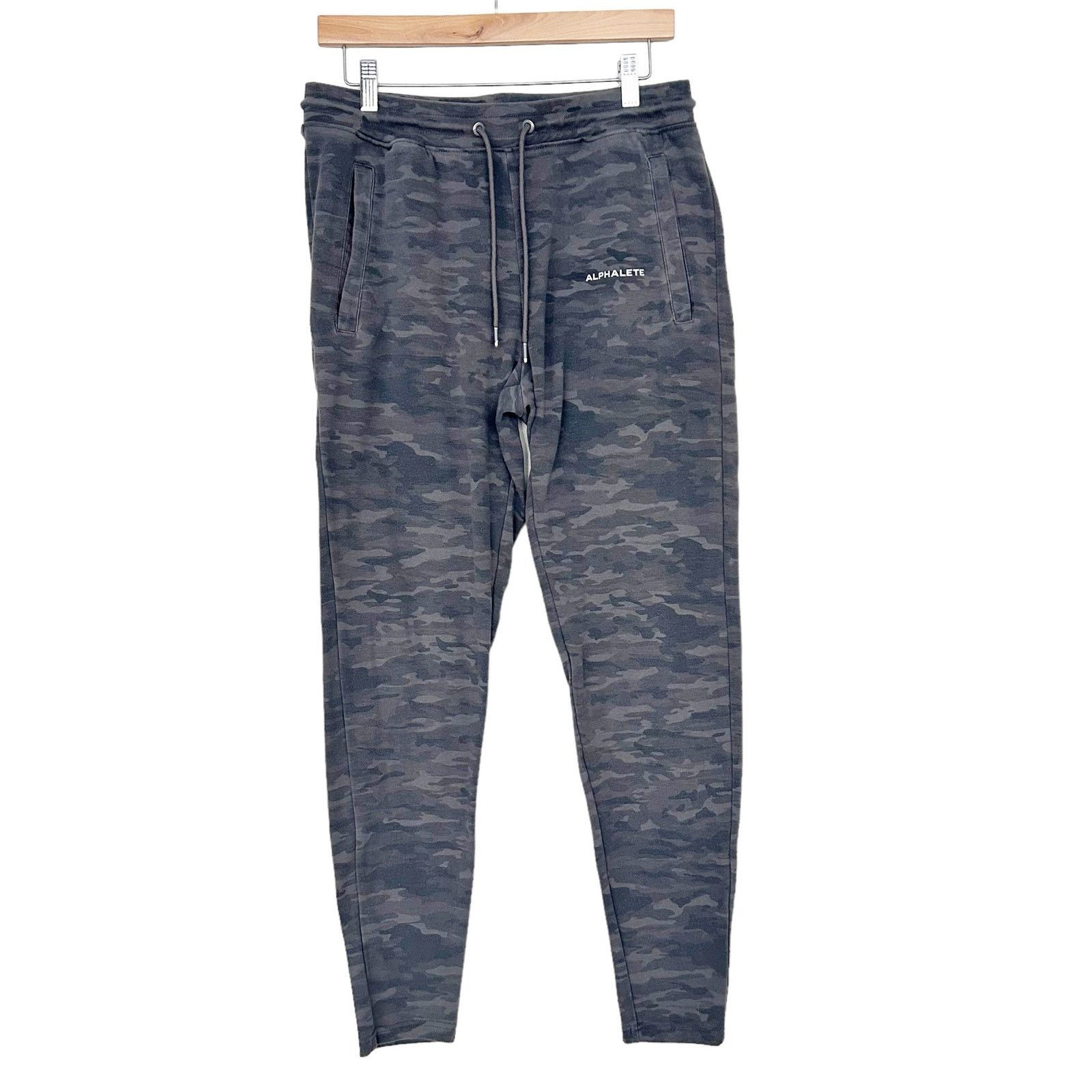 Other Alphalete Gray Camo Joggers Sz L Size 34" / US 12 / IT 48 - 1 Thumbnail
