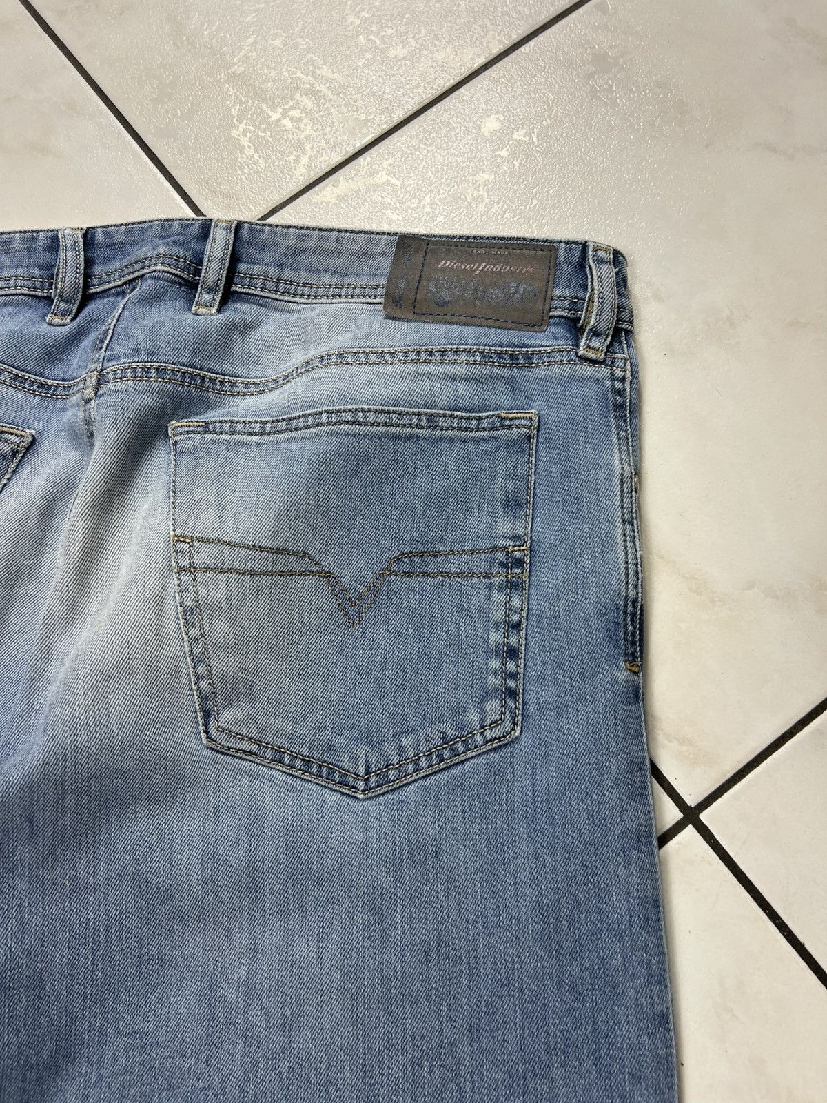 Diesel Vintage Diesel Waykee y2k distressed denim washed jeans pant Size US 34 / EU 50 - 14 Thumbnail