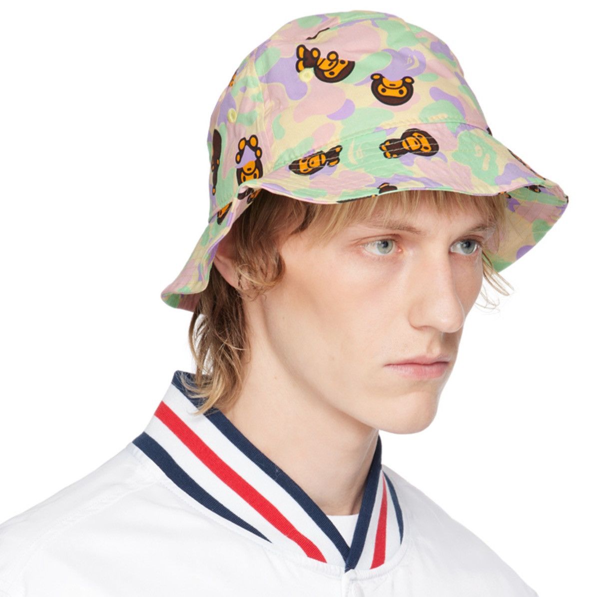 Bape ВАРЕ Multicolor Baby Milo Bucket Hat Size ONE SIZE - 5 Thumbnail