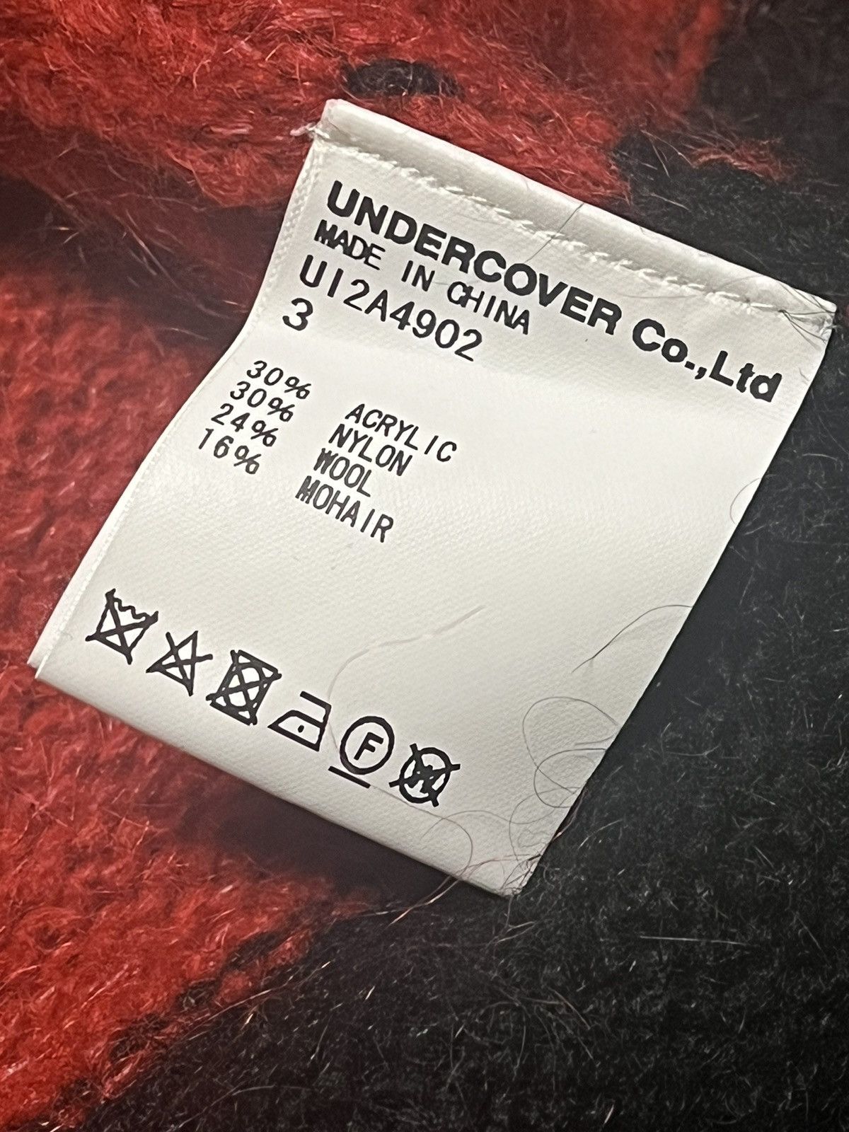 Undercover Undercover Mohair Knit Striped Cardigan Size US L / EU 52-54 / 3 - 4 Thumbnail
