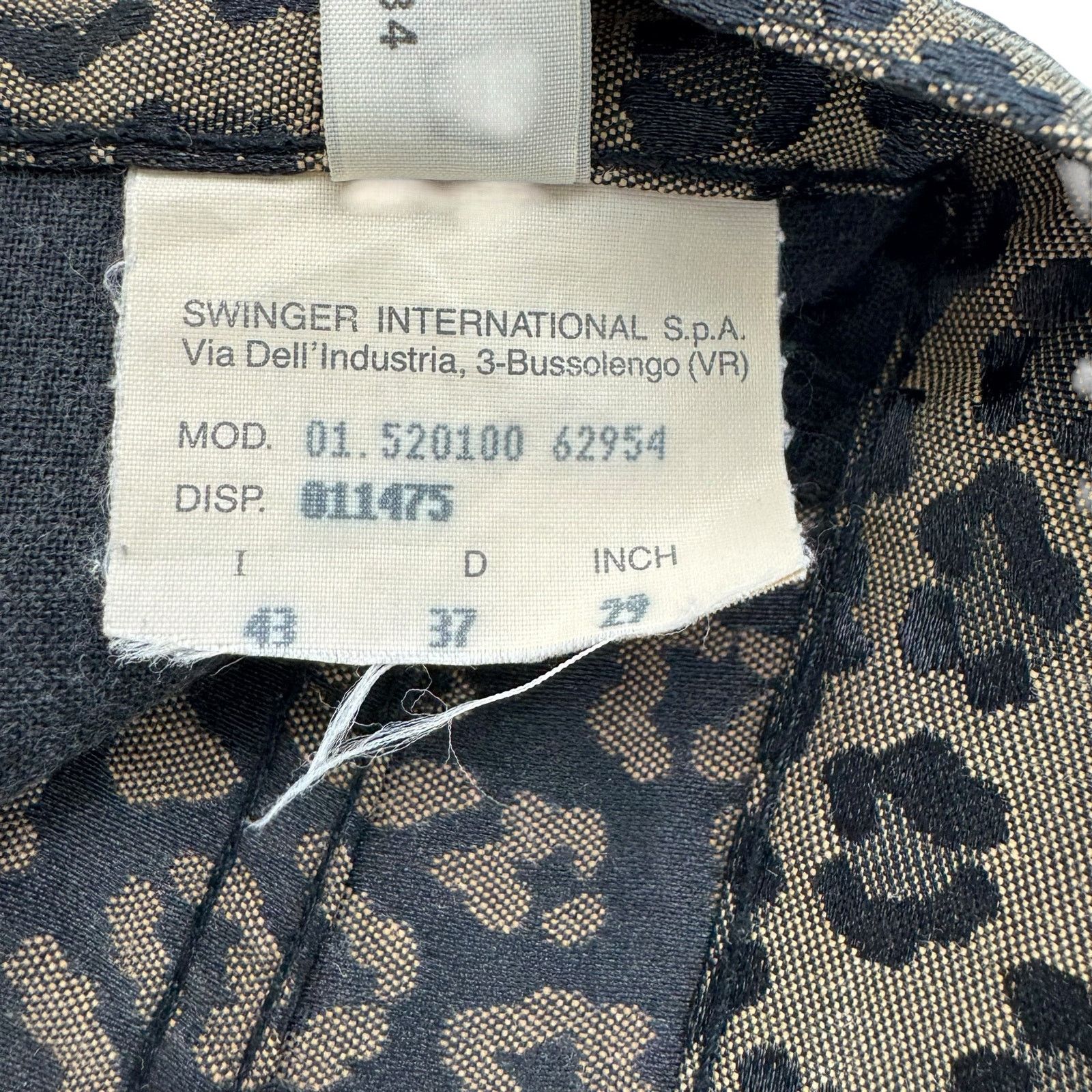 Fendi Fendi Vintage Leopard Print Pant Size 29" - 7 Thumbnail