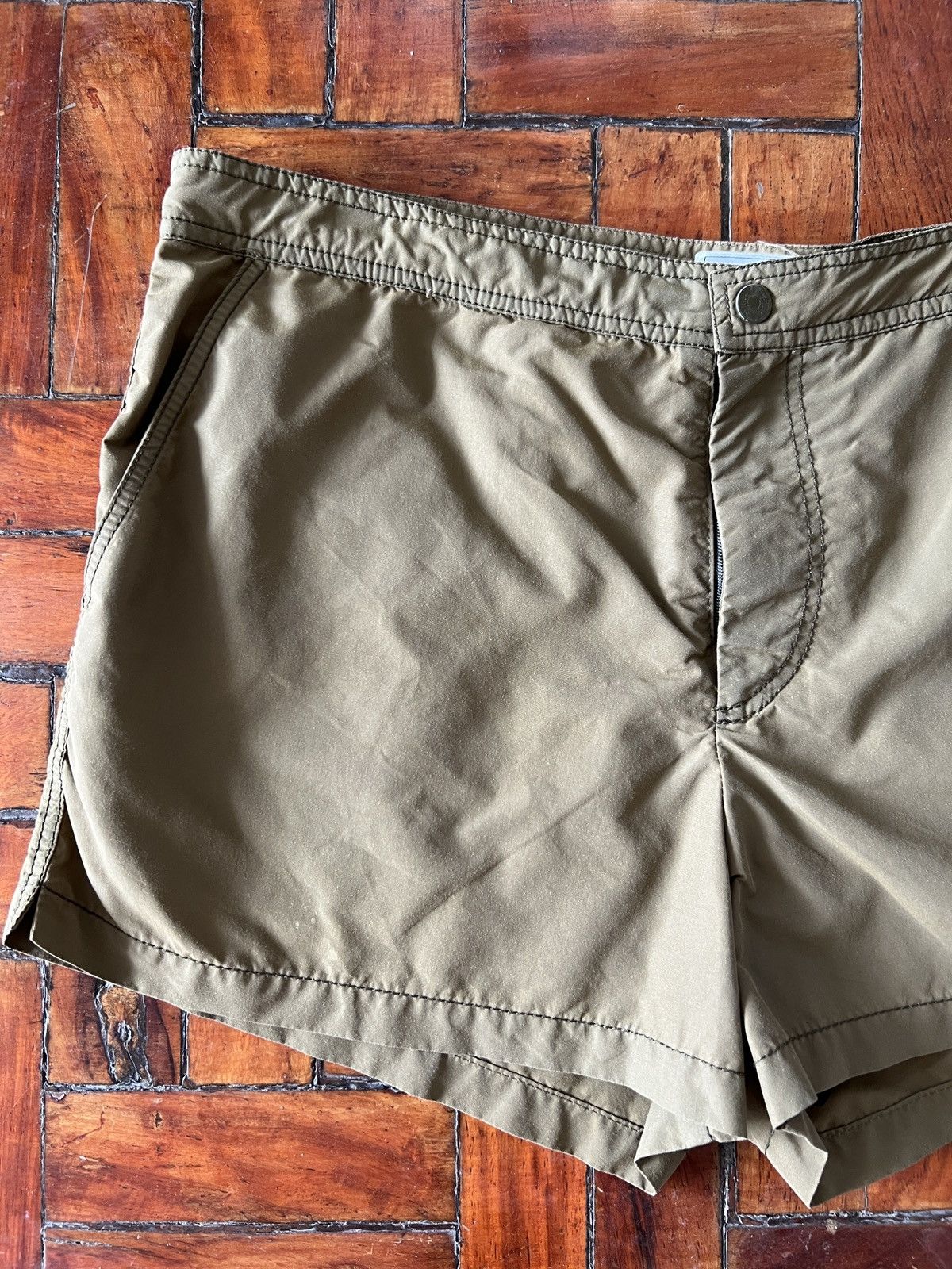 Hermes Hermes olive brown army shorts Size US 32 / EU 48 - 3 Thumbnail