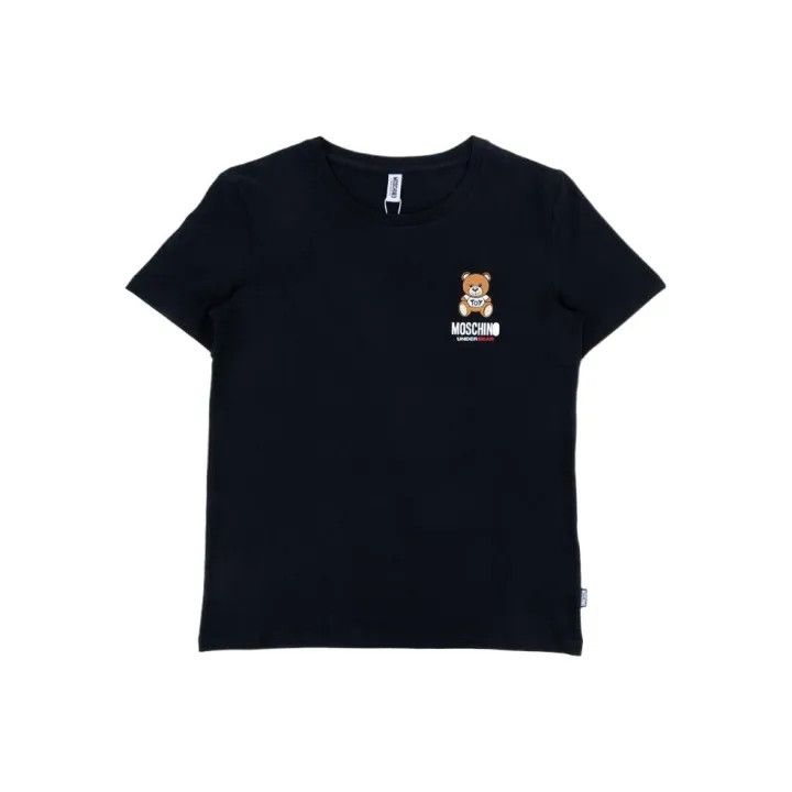 Moschino Moschino Bear Graphic Short Sleeve T-Shirt 0079 Size M / US 6-8 / IT 42-44 - 1 Thumbnail