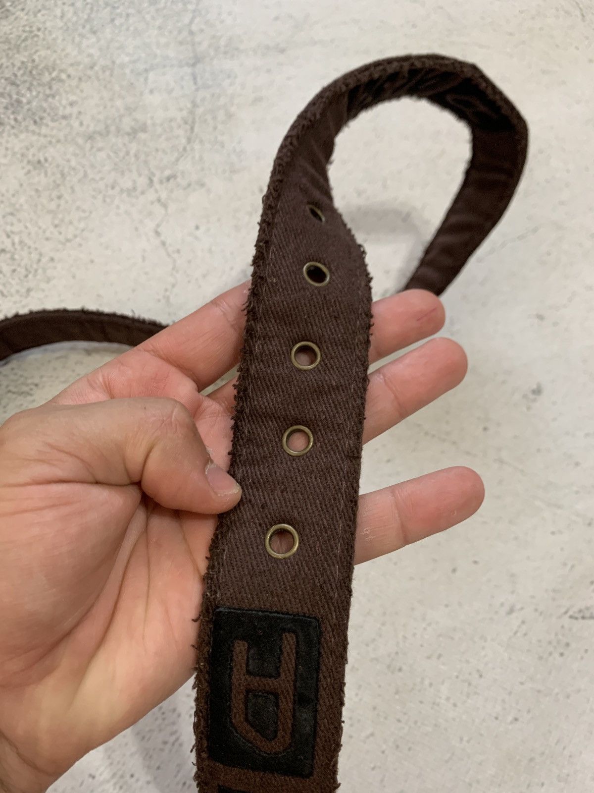 Diesel × Japanese Brand × Vintage Vintage diesel brown belt Size ONE SIZE - 6 Thumbnail