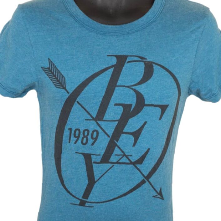 Obey Obey Shirt Womens Size Small Blue Arrow Made In USA Size S / US 4 / IT 40 - 2 Thumbnail