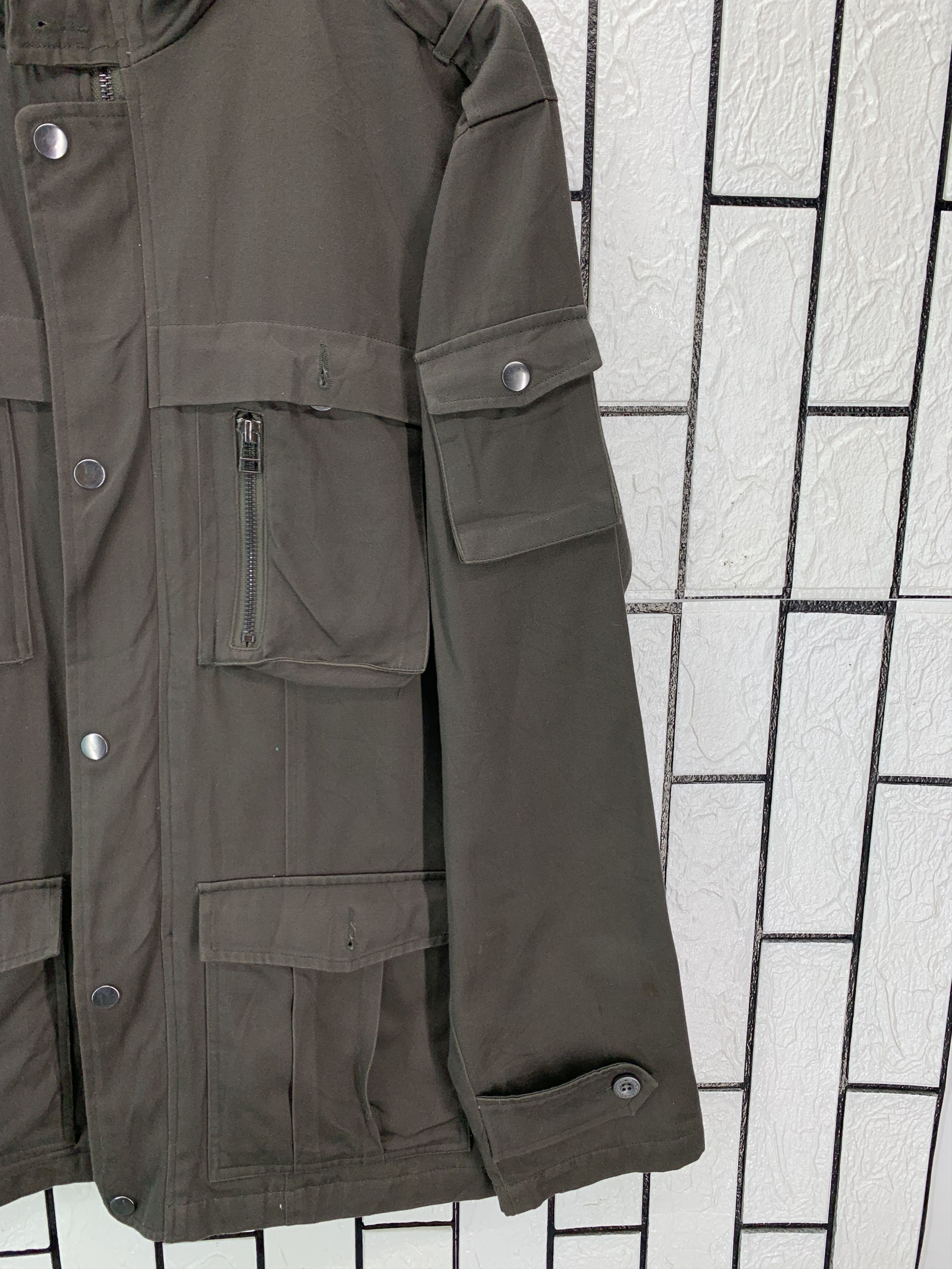 Japanese Brand Raffrule Multi Pocket Hooded Zipped Size US M / EU 48-50 / 2 - 2 Thumbnail