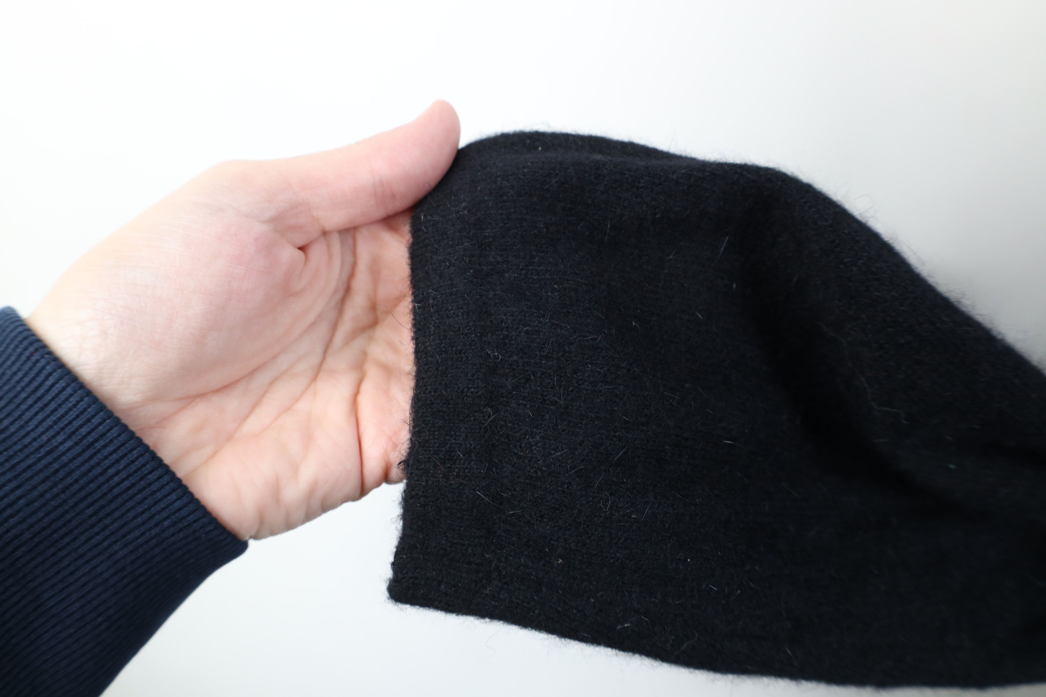 Vintage Deadstock Vintage 90s Streetwear Merino Wool Angora Sweater Size L / US 10 / IT 46 - 9 Thumbnail
