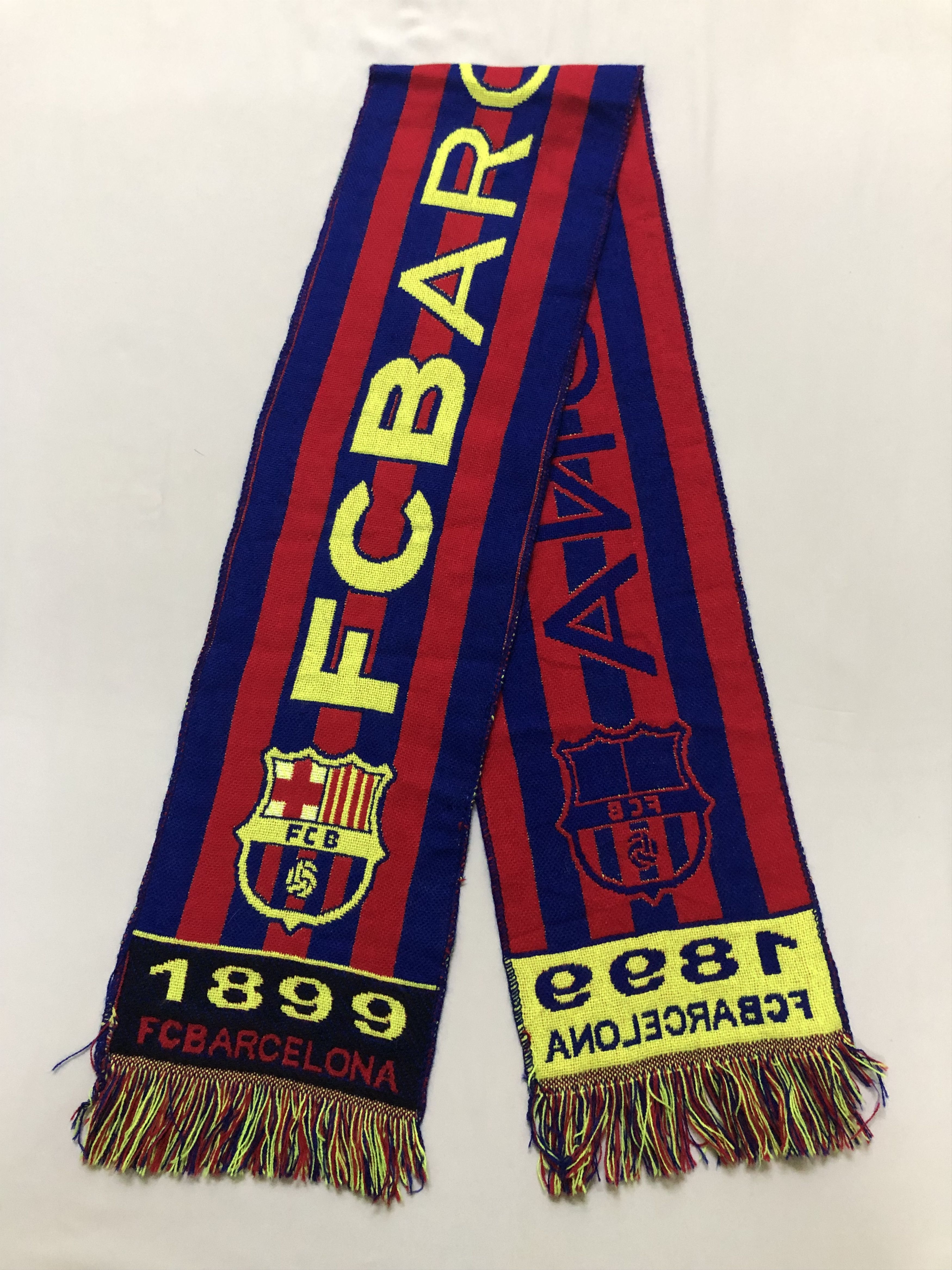 Vintage FC Barcelona Muffler Scarf -SC0079