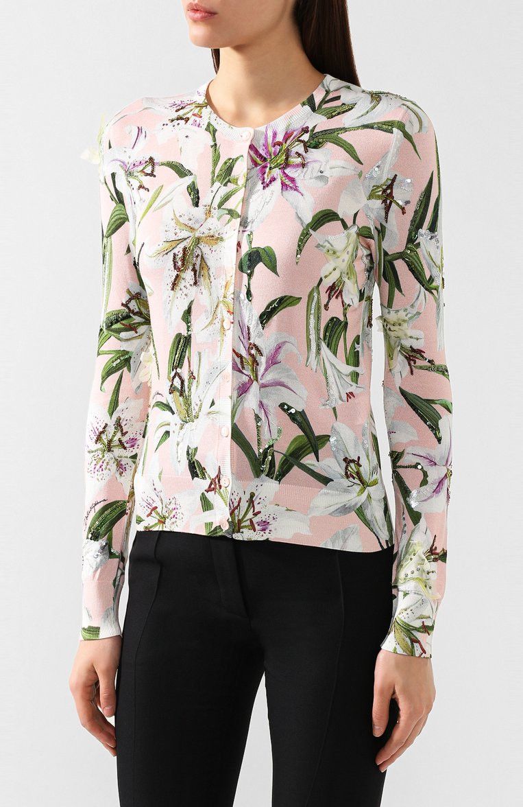 Dolce & Gabbana o1y0925 Cardigan in Multicolor Size M / US 6-8 / IT 42-44 - 2 Thumbnail