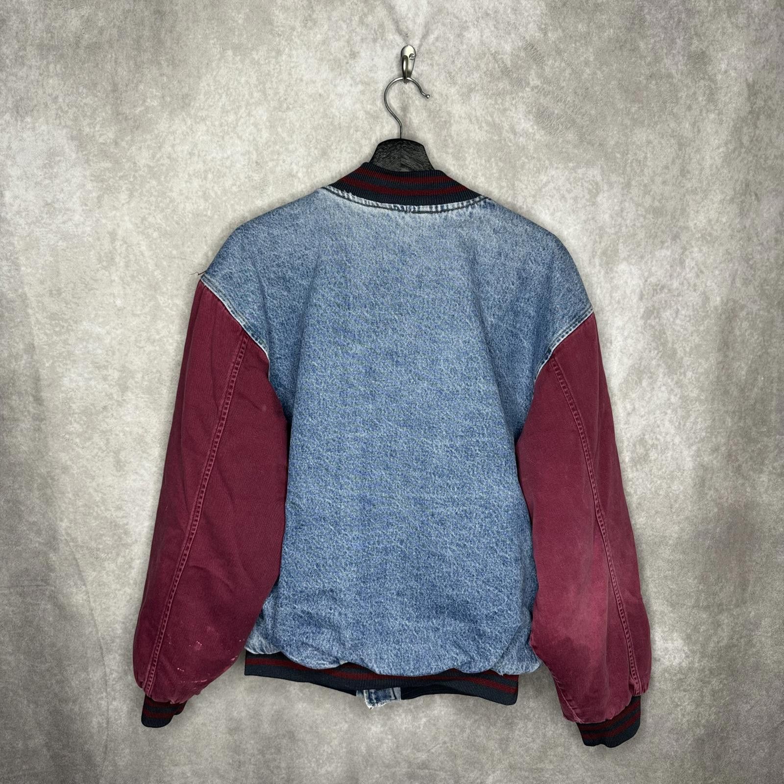 No Fear Vintage 90's No Fear Varsity Jacket (Large) Size US L / EU 52-54 / 3 - 3 Thumbnail