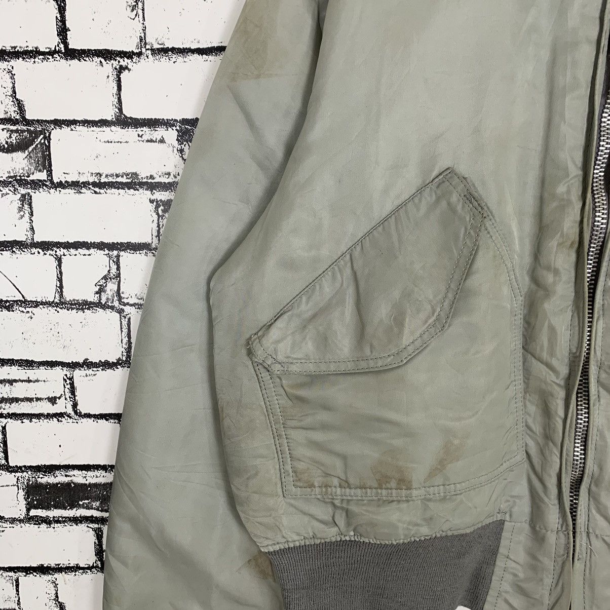 Alpha Industries Alpha Industries CW Flight Jacket Alpha Bomber Jacket Size US L / EU 52-54 / 3 - 5 Thumbnail