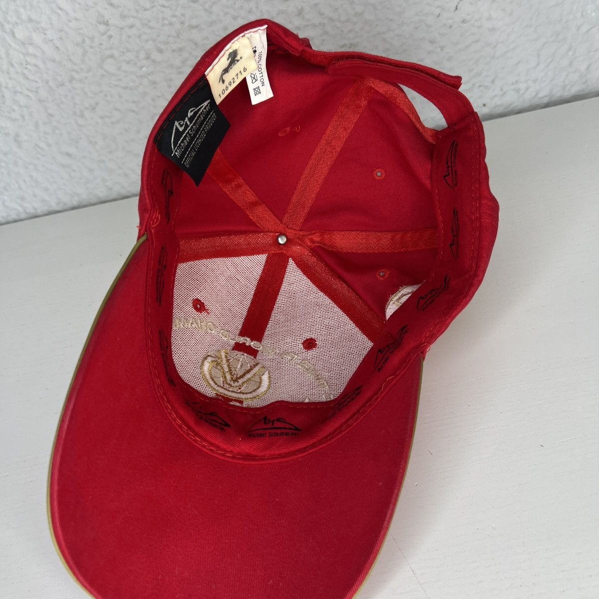 Ferrari × Formula 1 × Vintage Vintage 2002 Michael Schumacher Embroidered Logo Cap Hat Size ONE SIZE - 6 Thumbnail