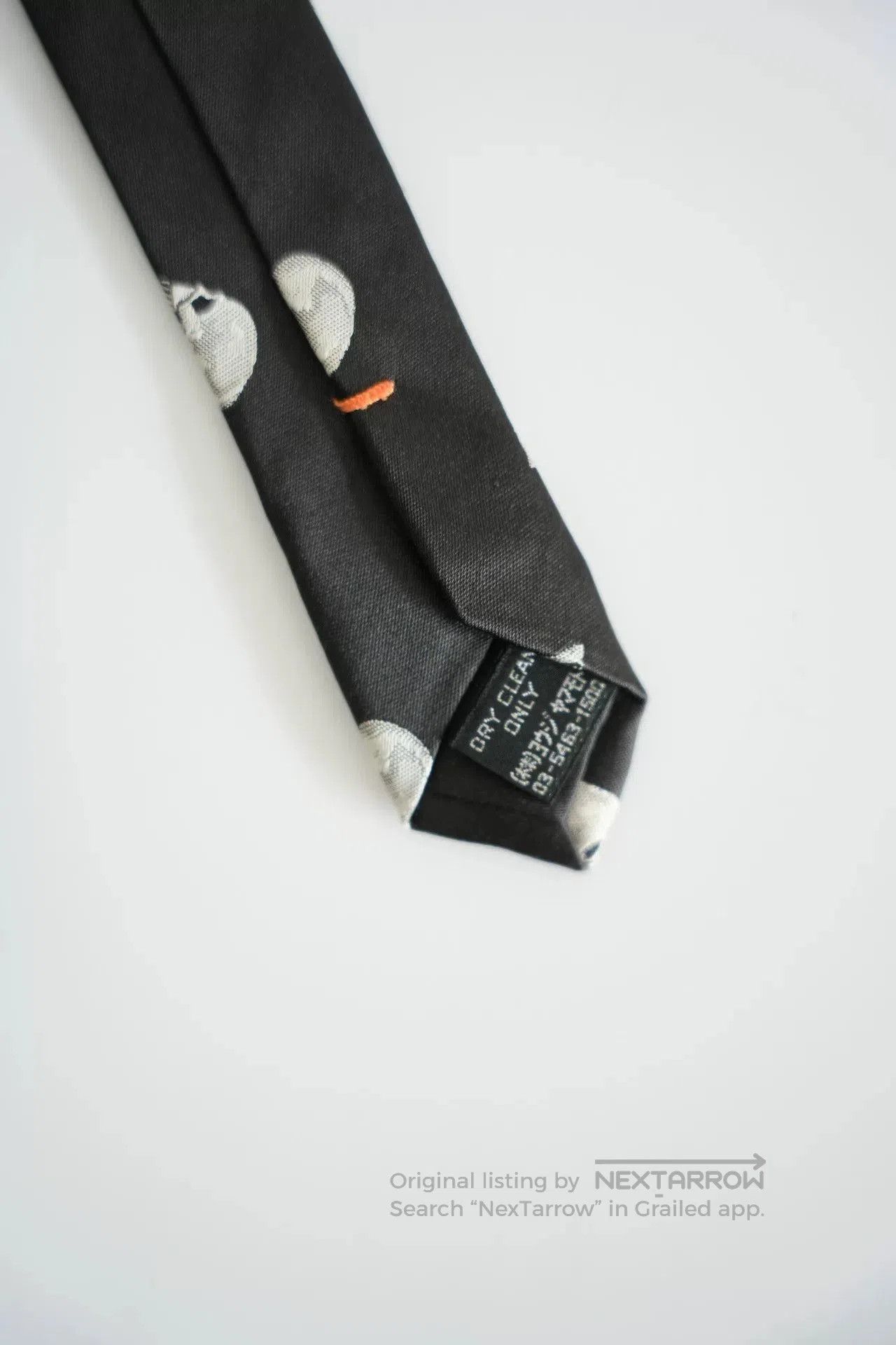 Yohji Yamamoto yohji yamamoto skull print silk tie. Size ONE SIZE - 4 Thumbnail