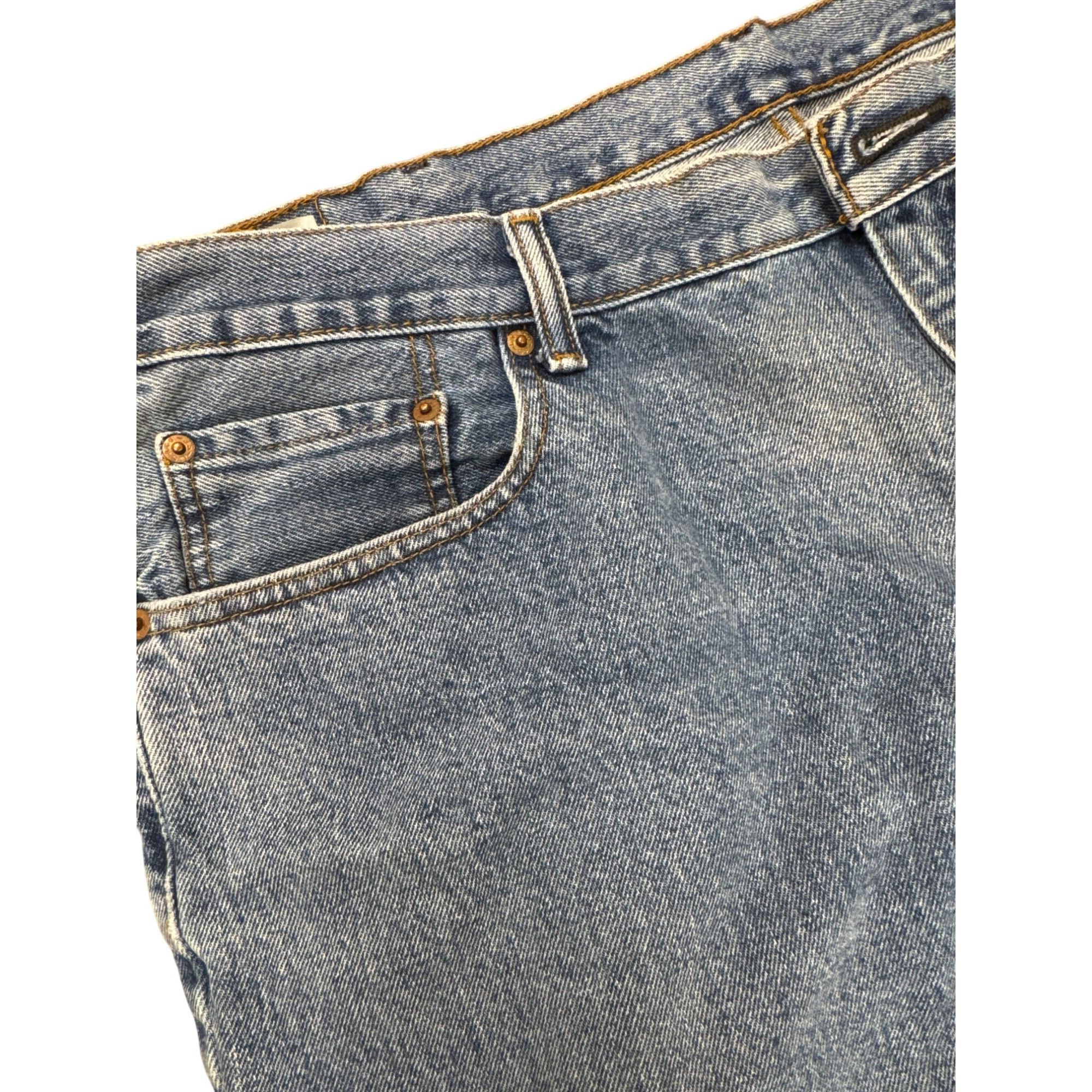 Levi's Vintage Clothing Levis 560 Mens blue Vintage Straight Leg Jeans size 42wx32L Size US 42 / EU 58 - 2 Thumbnail