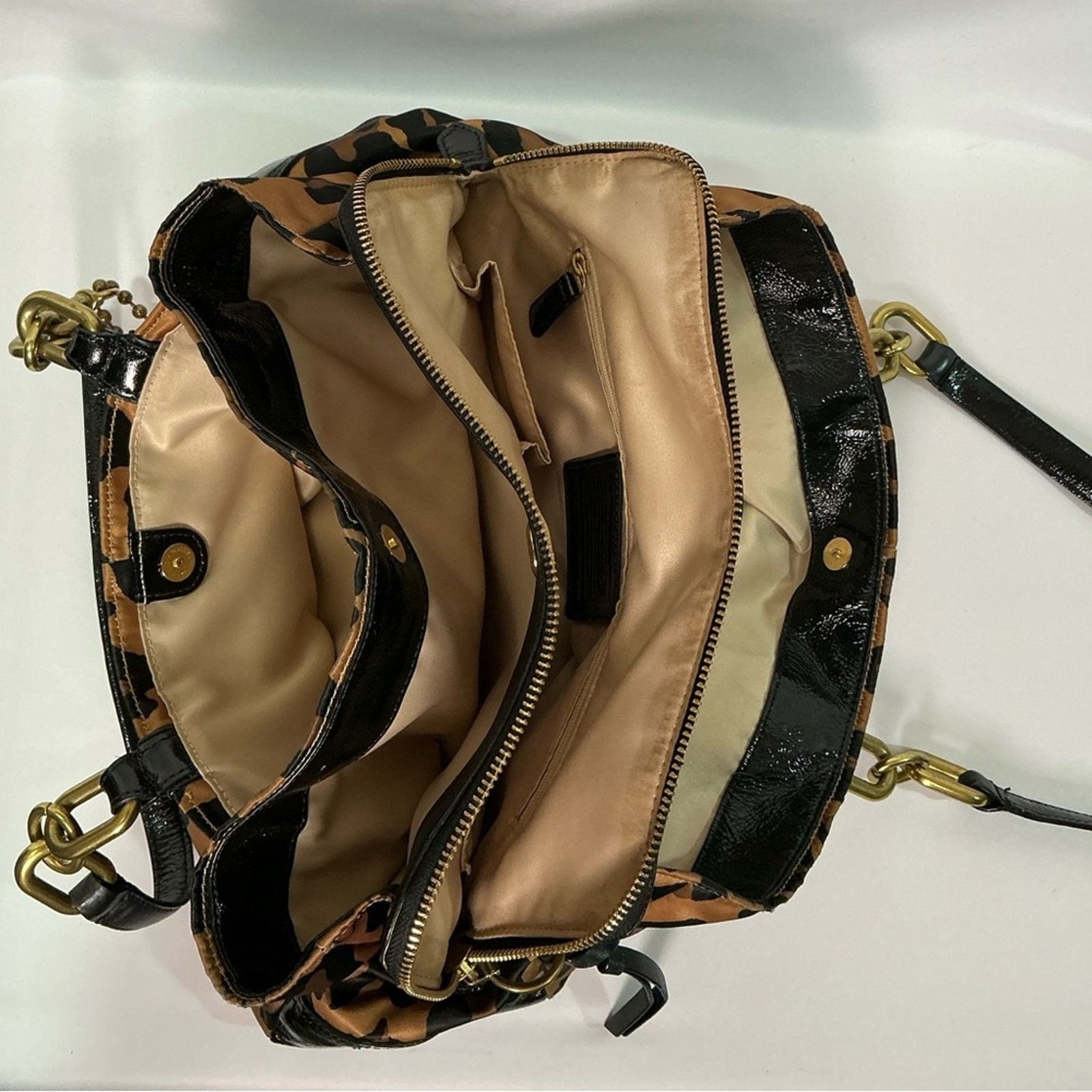 Coach Coach Chelsea Ocelot Jayden Carryall Leopard Shoulder Bag Size ONE SIZE - 8 Thumbnail