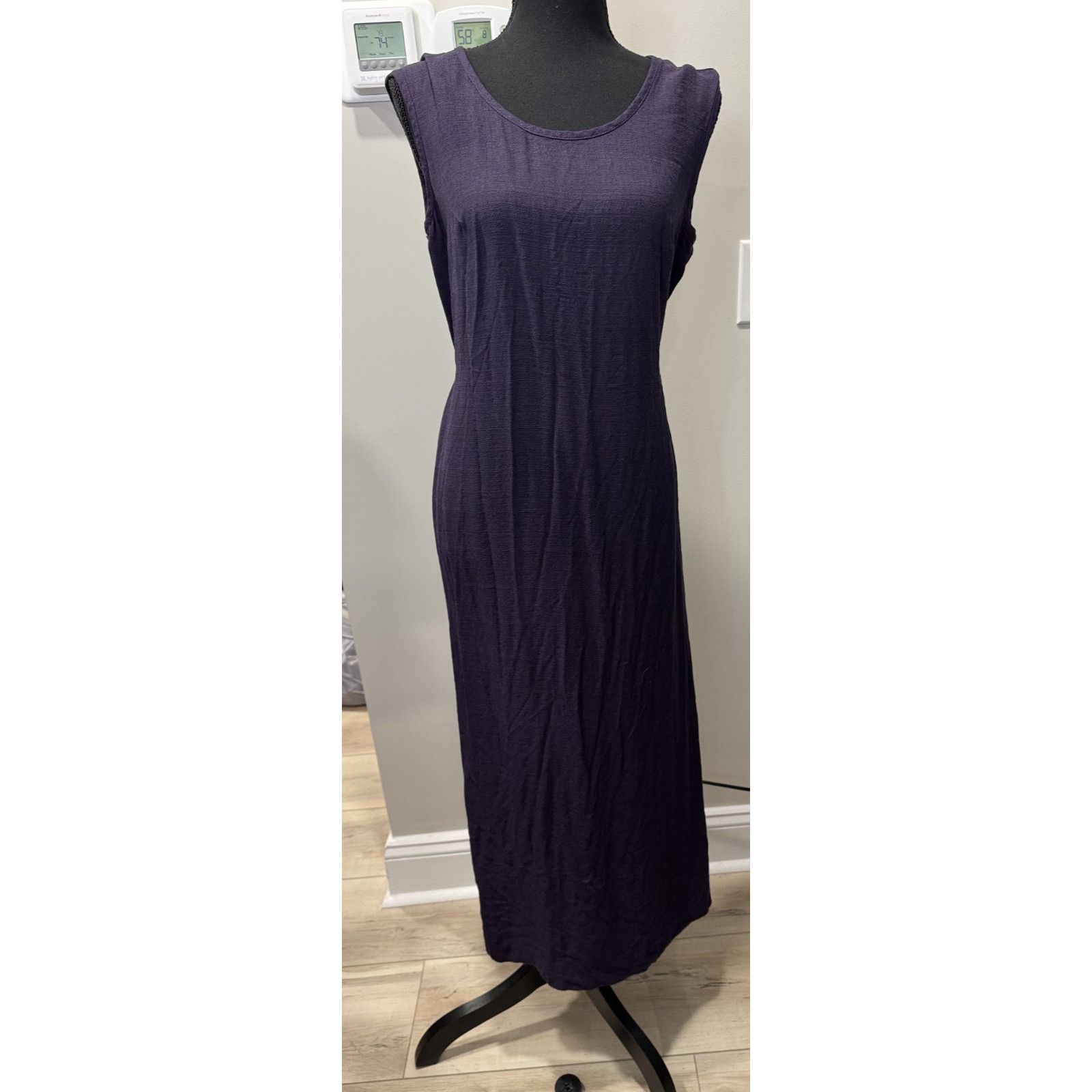 Other Vintage 90s R&M Richards Maxi Dress Witchy Purple Sm Size S / US 4 / IT 40 - 2 Thumbnail