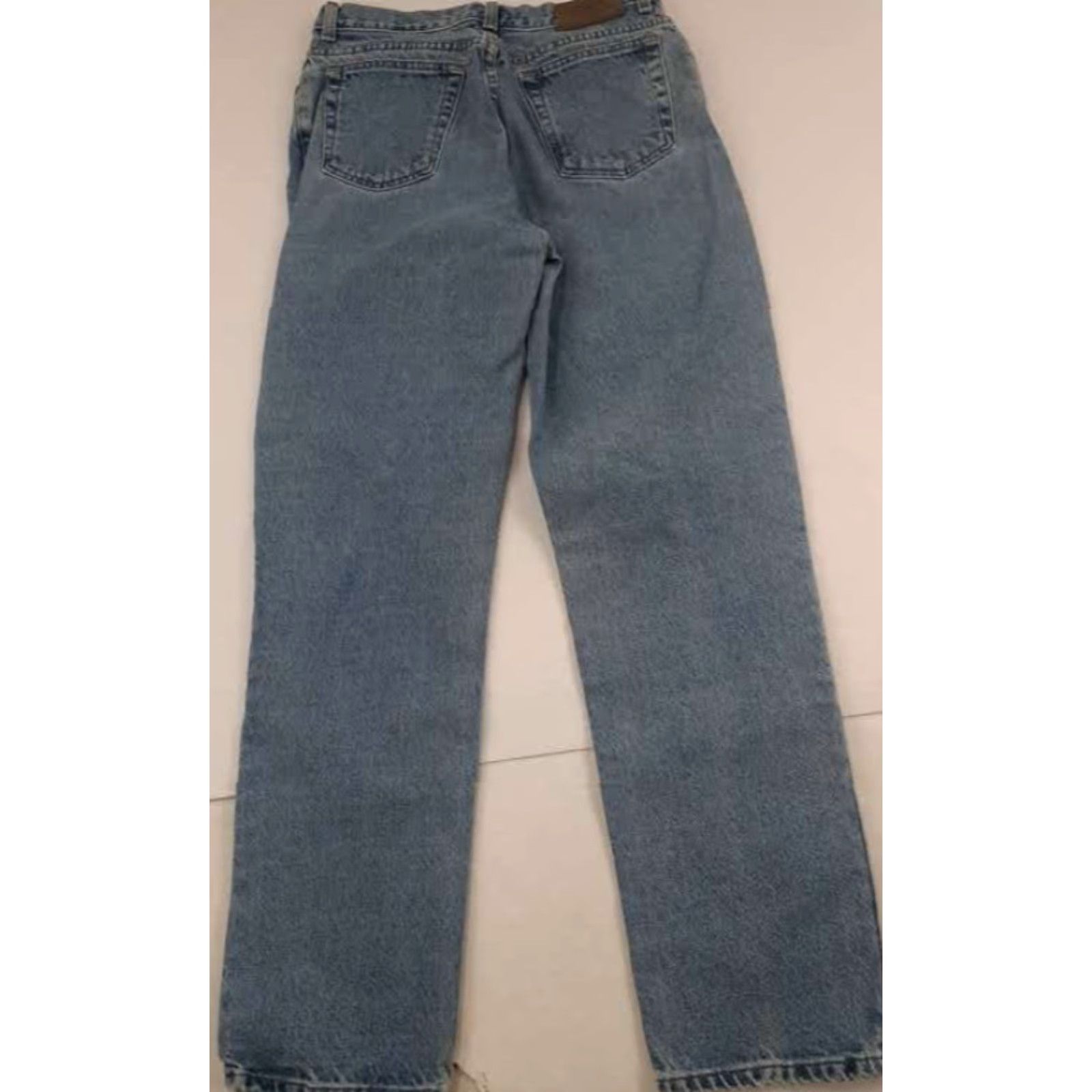 Ralph Lauren Lauren Jeans Co. Woman Jeans Size 10 Blue Medium Wash Straight Zipper Size 32" / US 10 / IT 46 - 4 Thumbnail
