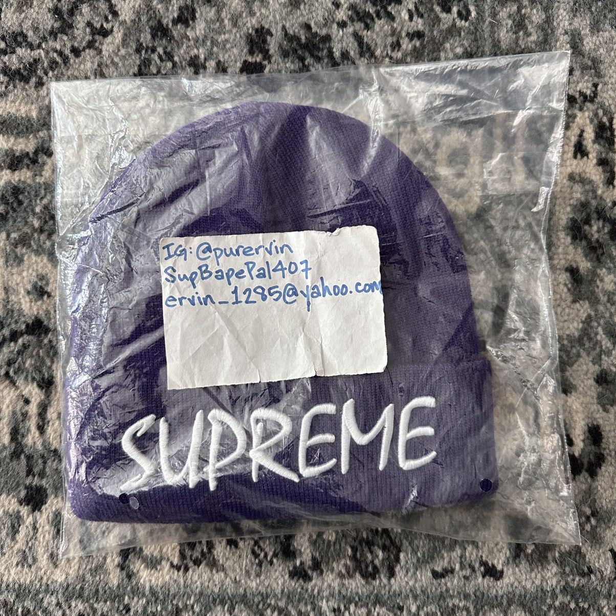 Supreme FTP BEANIE PURPLE Size ONE SIZE - 1 Thumbnail