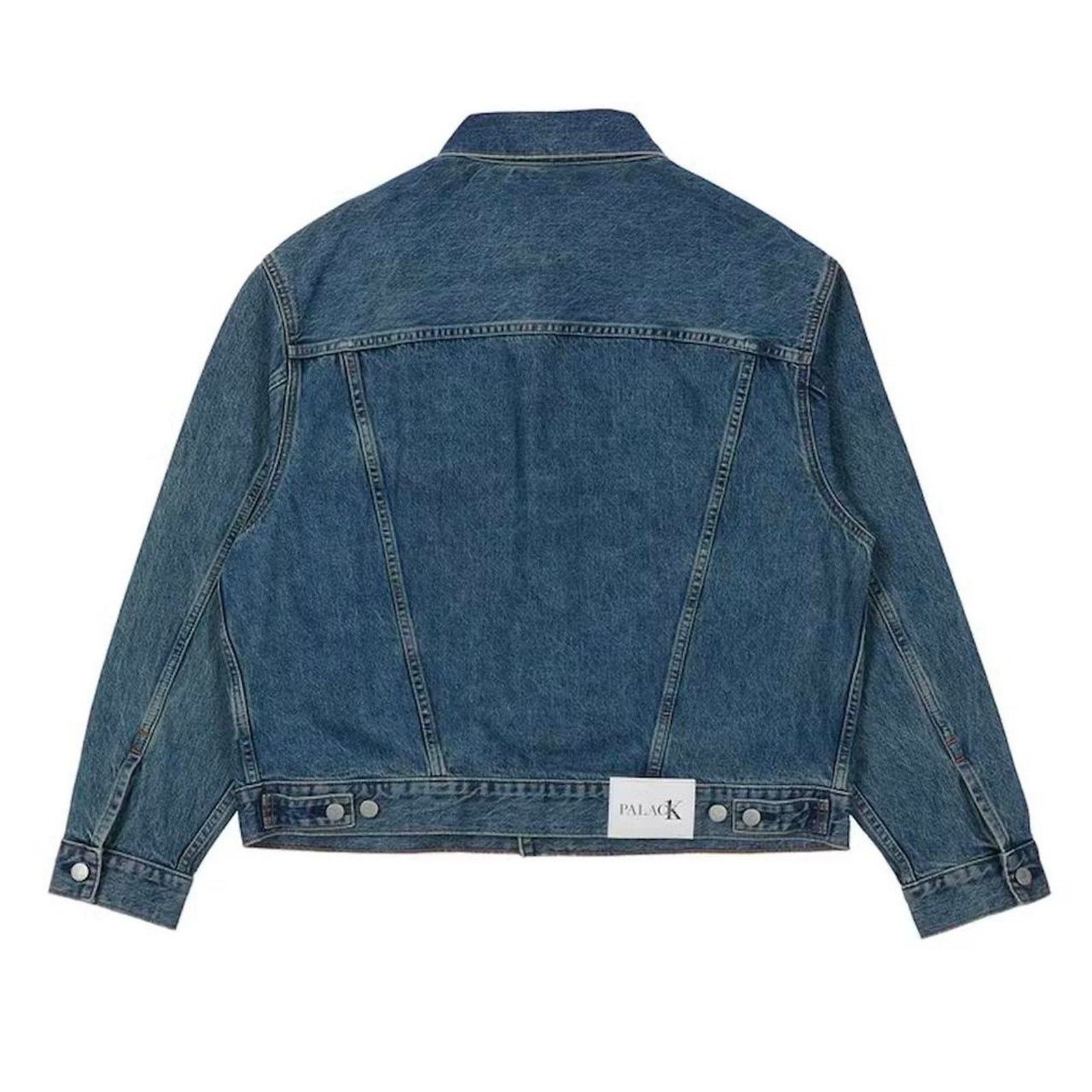Palace Palace x CK1 Relaxed Trucker Denim Jacket “Indigo” Size US M / EU 48-50 / 2 - 2 Thumbnail