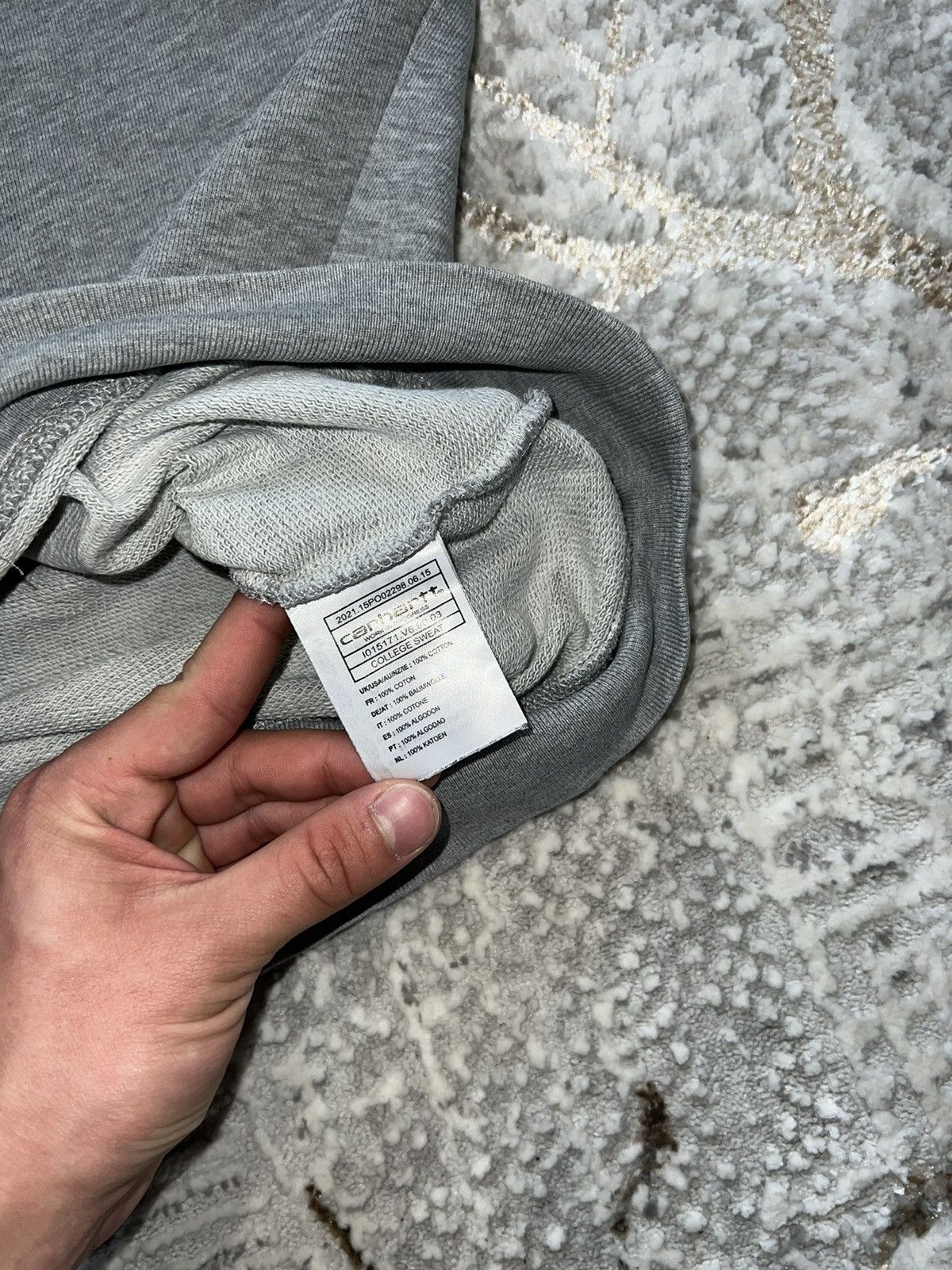 Carhartt × Vintage CARHARTT VINTAGE COLLEGE SWEATSHIRT Y2K CREWNECK Size US L / EU 52-54 / 3 - 6 Thumbnail