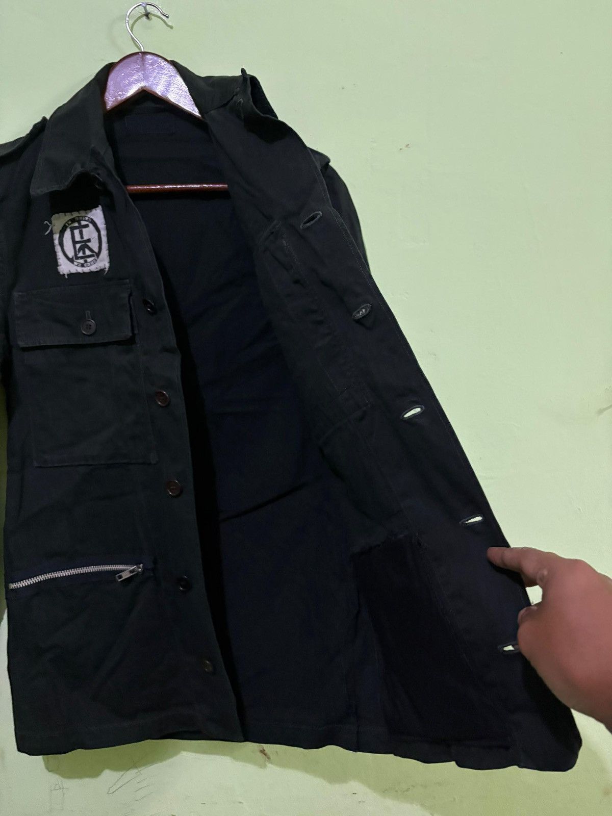 Vintage VTG 60's Neirynck Holvoet Military Jacket Custom Punk Rock Size US S / EU 44-46 / 1 - 6 Thumbnail